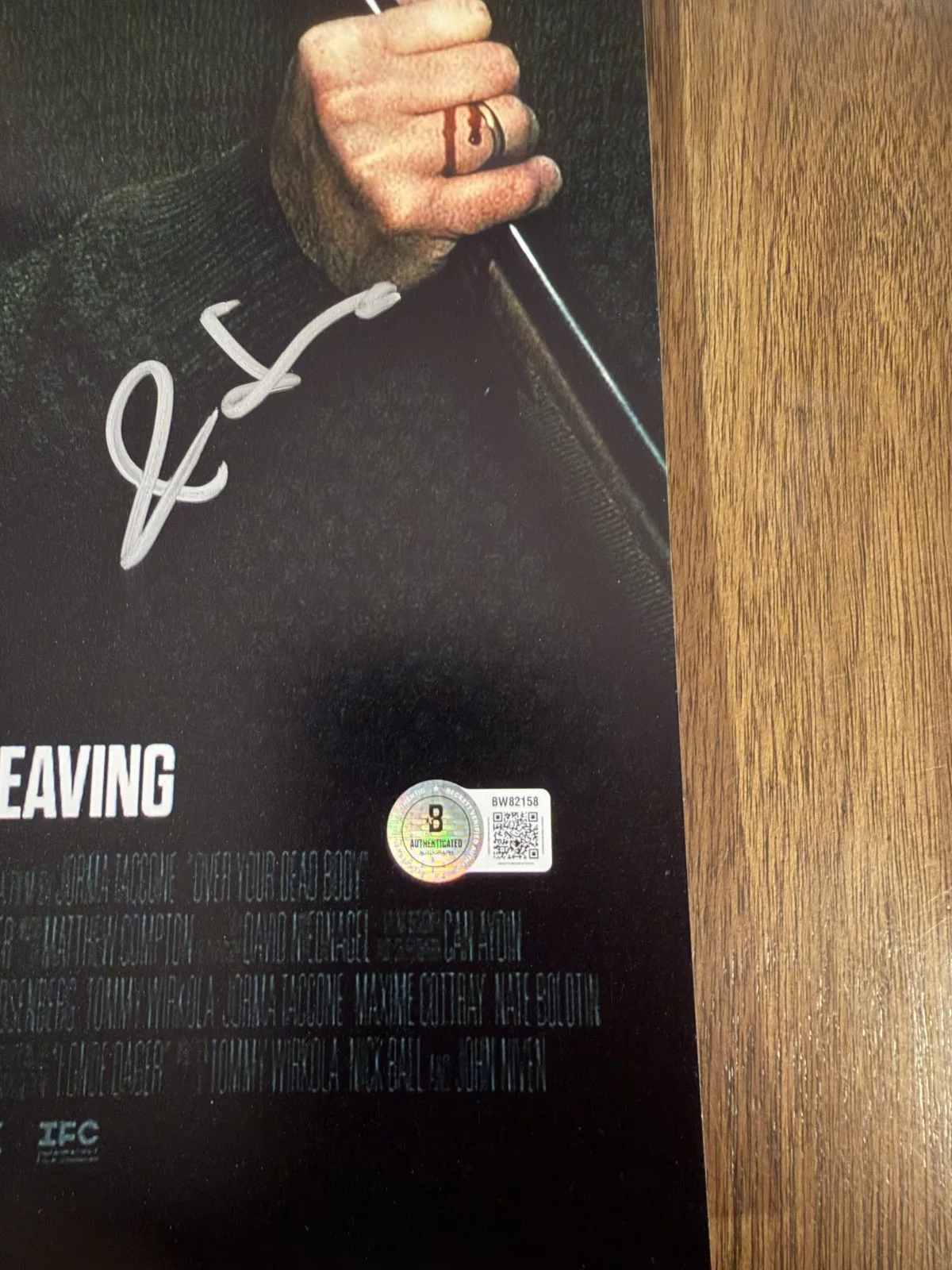 Jorma Taccone ‘Over Your Dead Body' Movie Director Signed 12x18 Photo Beckett, изображение 2