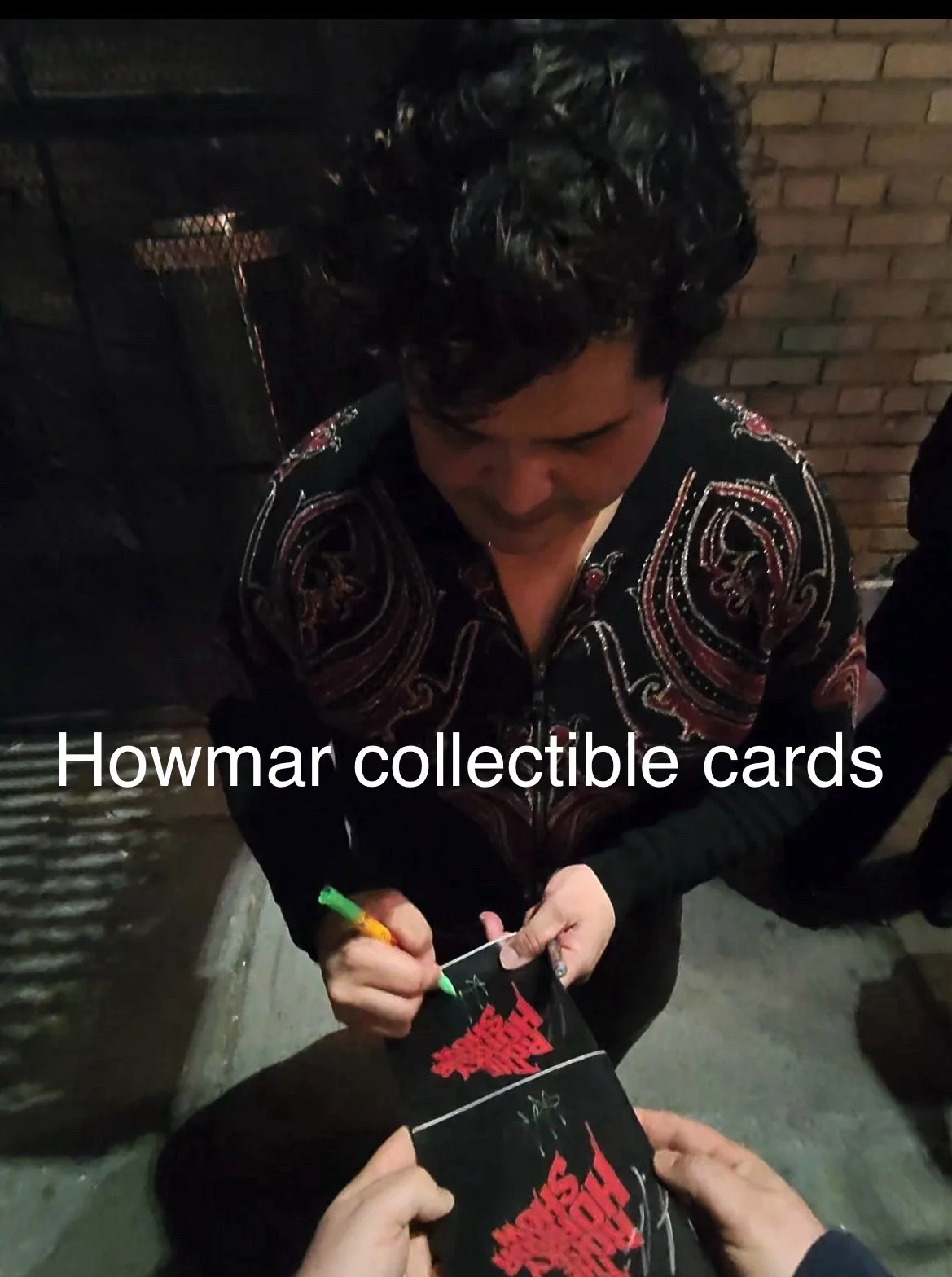 Luke Evans — Rocky Horror Broadway Show Cast Signed Playbill Musical Luke Evans 4 Signatures, изображение 3
