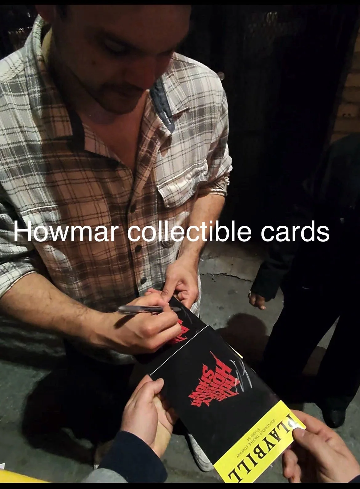 Luke Evans — Rocky Horror Broadway Show Cast Signed Playbill Musical Luke Evans 4 Signatures, изображение 5