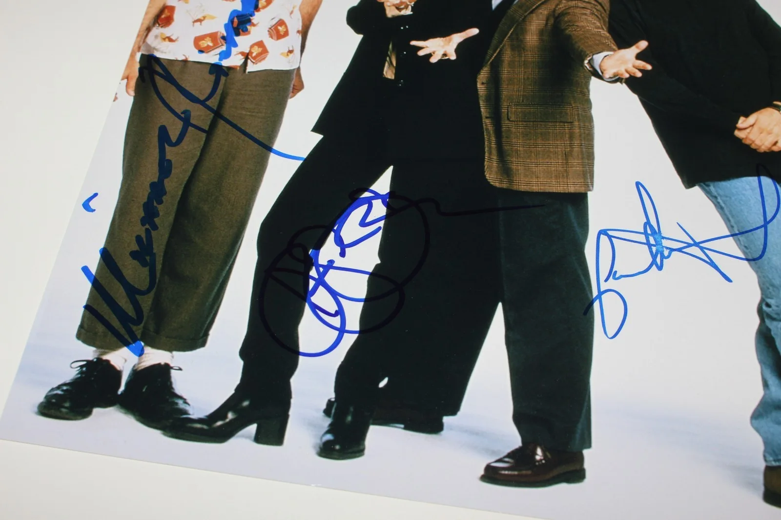 Larry David — SEINFELD CAST SIGNED 11x14 PHOTO x4 JERRY JULIA MICHAEL RICHARDS BECKETT COA, изображение 4