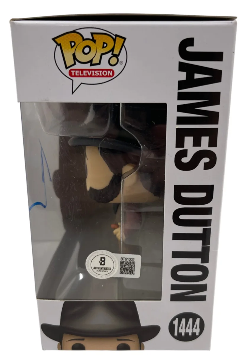 Tim McGraw — Tim McGraw Signed James Dutton Funko 1883 Authentic Autograph Beckett, image 2