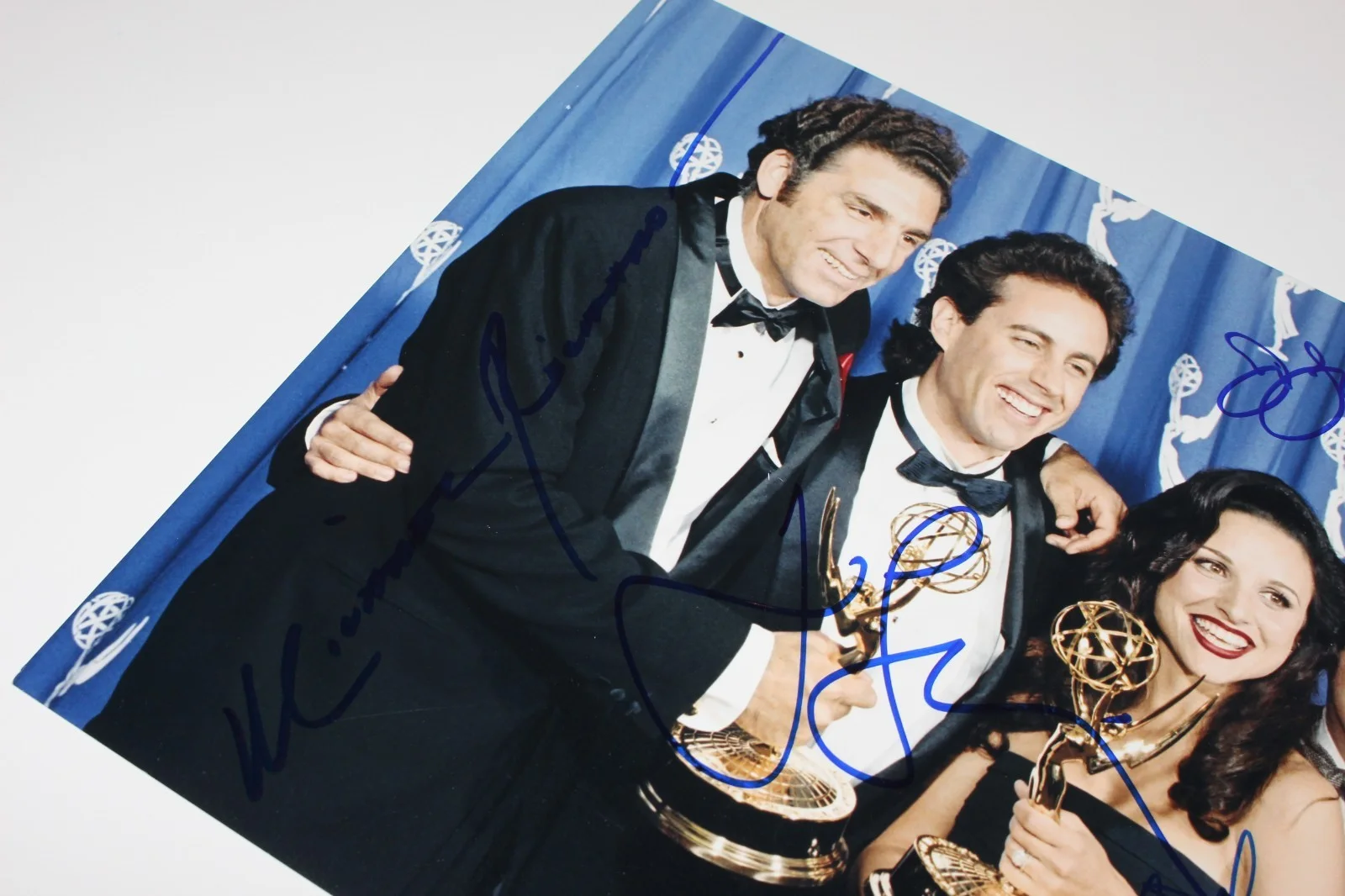 SEINFELD CAST SIGNED 11x14 SHOW PHOTO 2 JERRY JULIA MICHAEL RICHARDS BECKETT COA, image 4