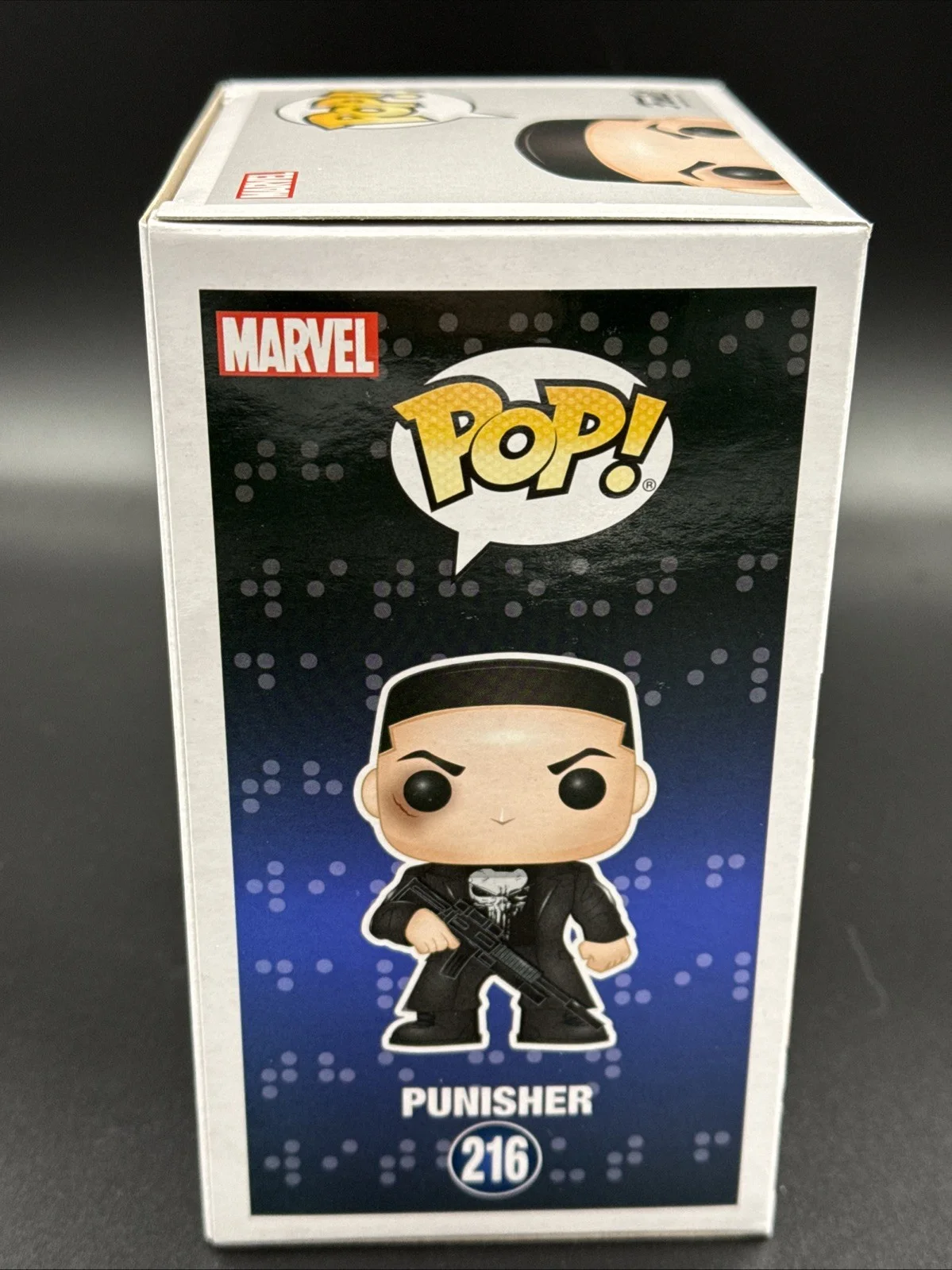 JON BERNTHAL — JON BERNTHAL SIGNED THE PUNISHER CHASE FUNKO 216 SKETCH AUTOGRAPH DAREDEVIL BAS, изображение 3