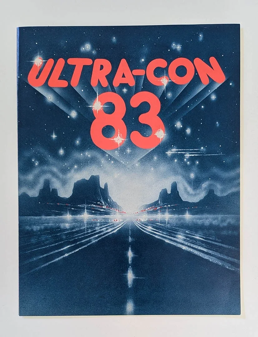 Anthony Daniels — Star Wars 1983 UltraCon Program Anthony Daniels Signed Card Autograph Photo, image 3