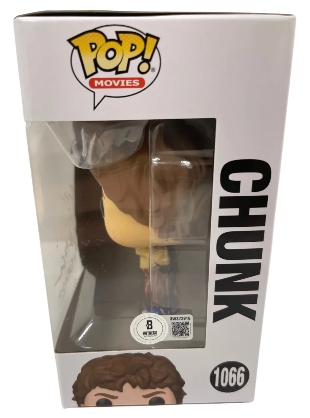 Jeff Cohen — Jeff Cohen Signed Chunk Funko The Goonies Inscription Autograph Beckett Witness, изображение 3