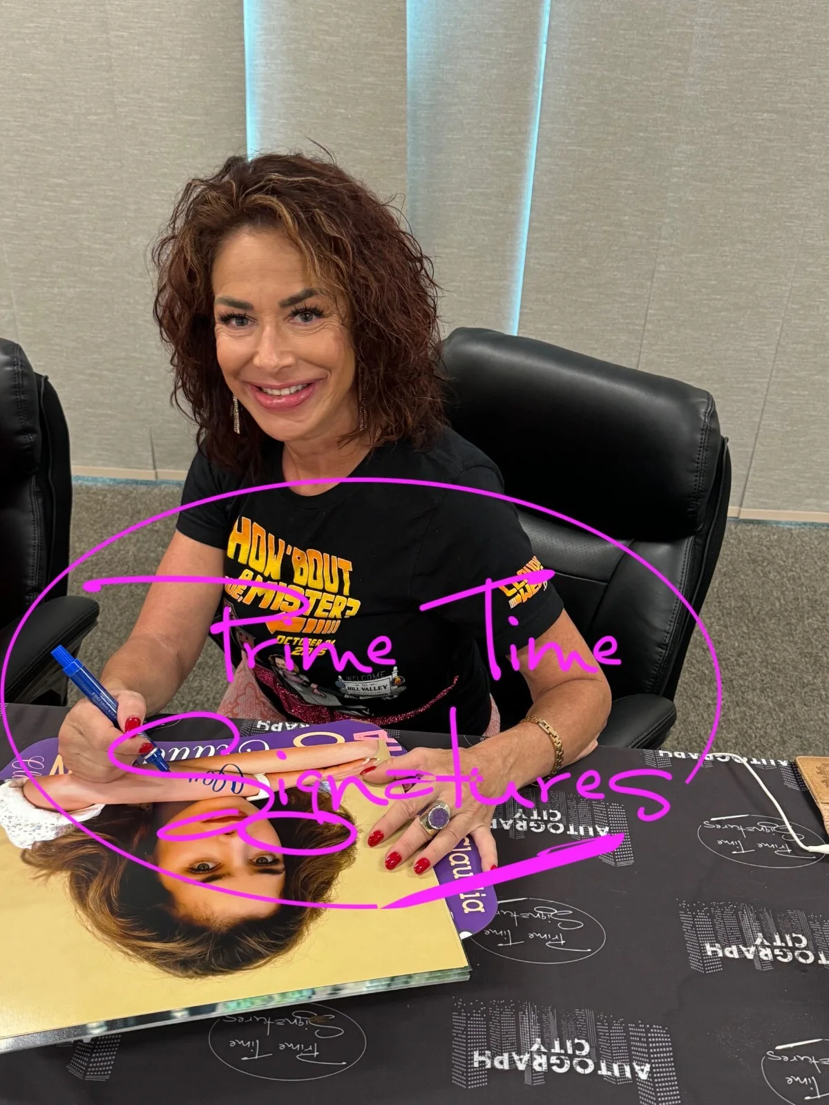 CLAUDIA WELLS — Claudia Wells Signed 8x10 Photo Back to the Future Autograph Beckett, image 2