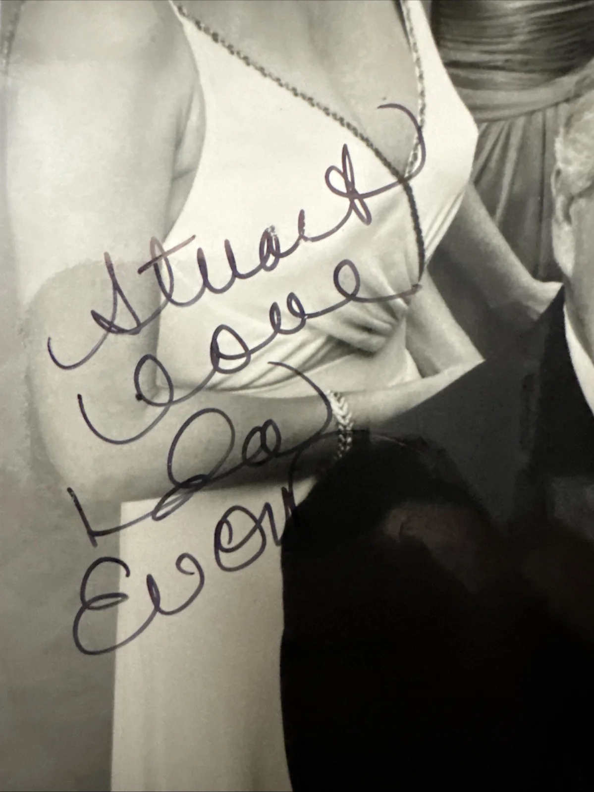 Linda Evans Joan Collins — LINDA EVANS JOAN COLLINS Autographed SIGNED 8x10 Photo DYNASTY JSA, изображение 3