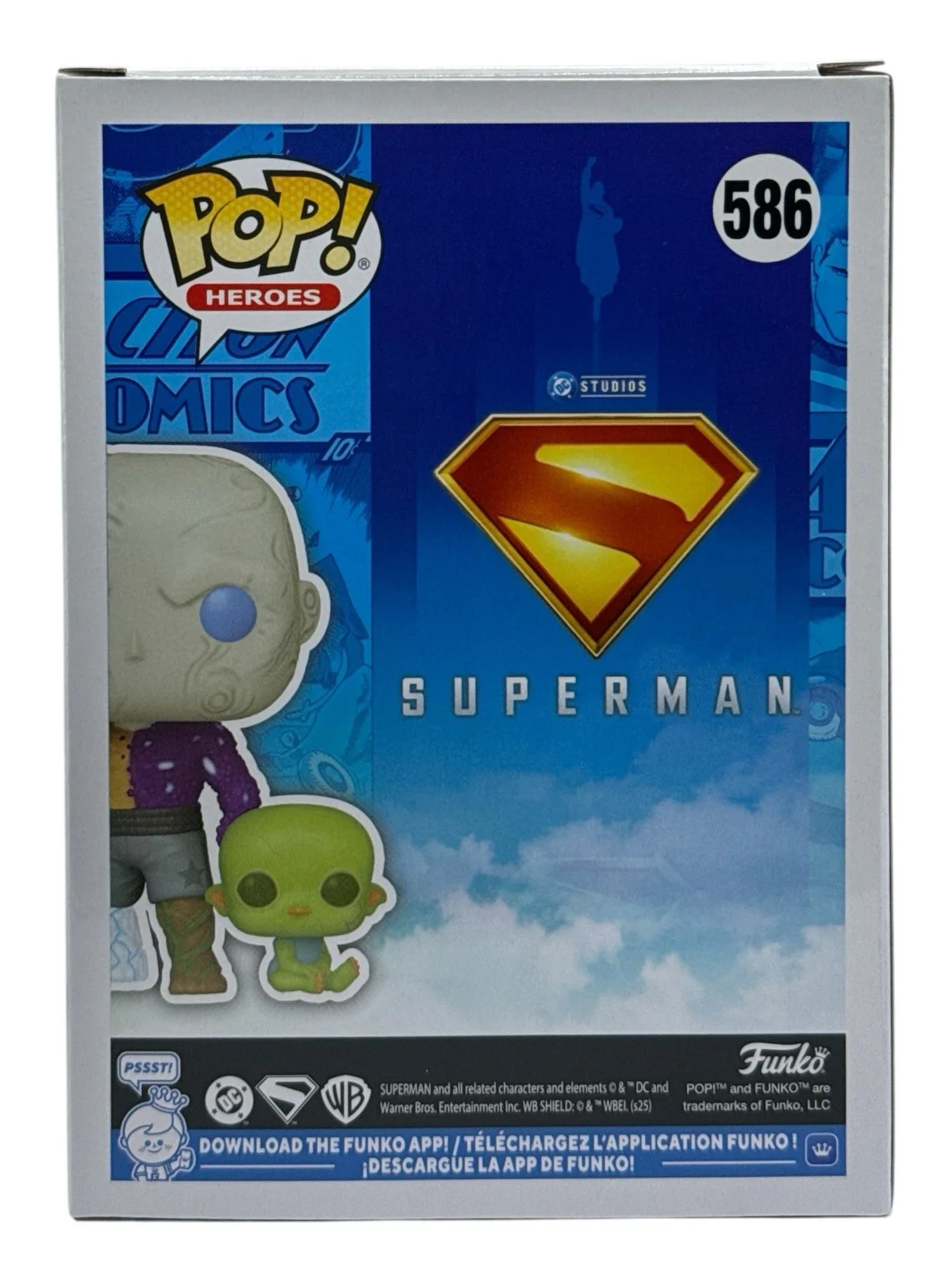Anthony Carrigan — Anthony Carrigan Signed Superman Metamorpho with Baby Joey Funko Pop Beckett COA, image 2
