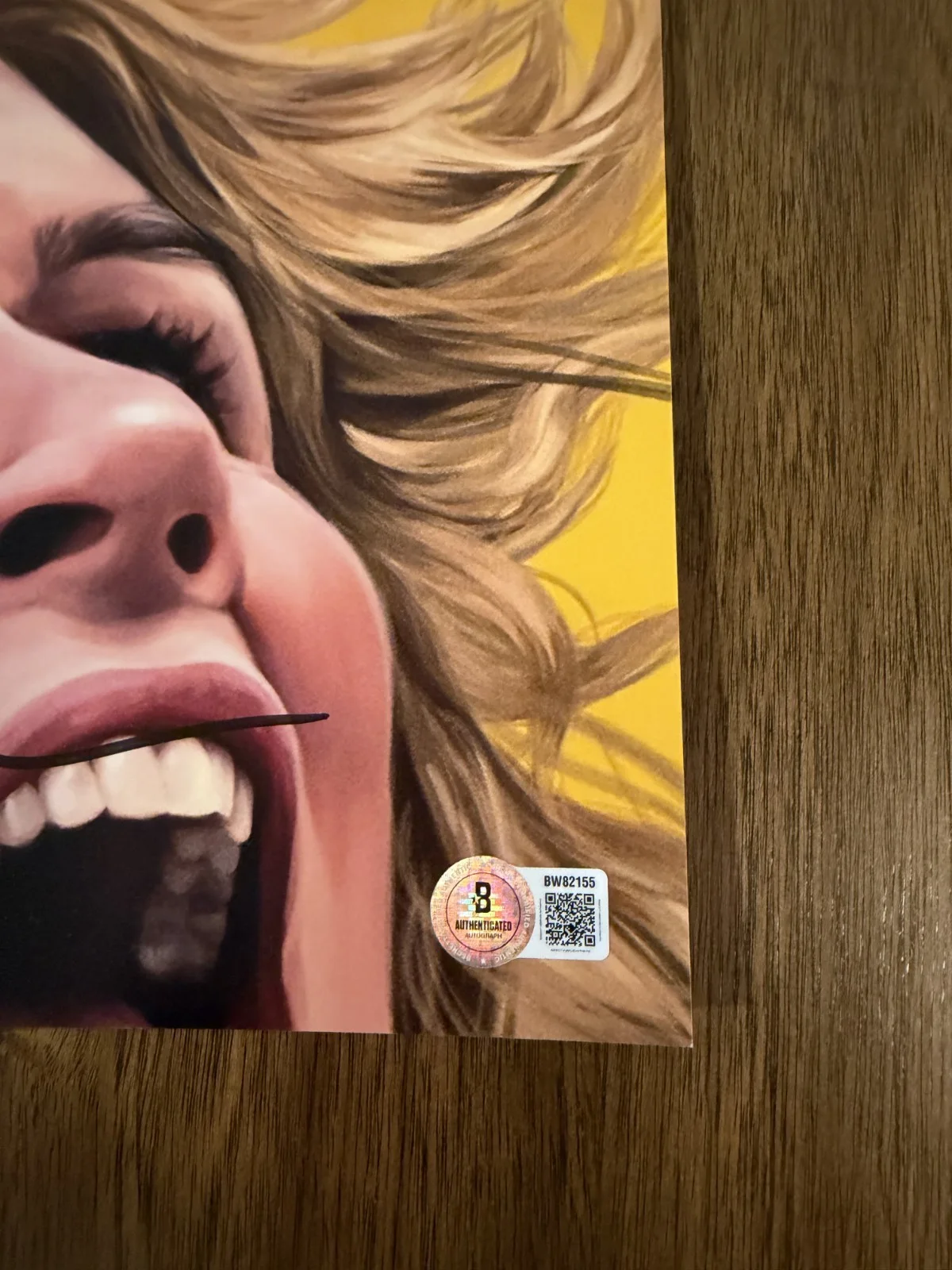 Rhea Seehorn ‘Pluribus' Signed 12x18 Photo 'Carol Sturka' Beckett, изображение 2