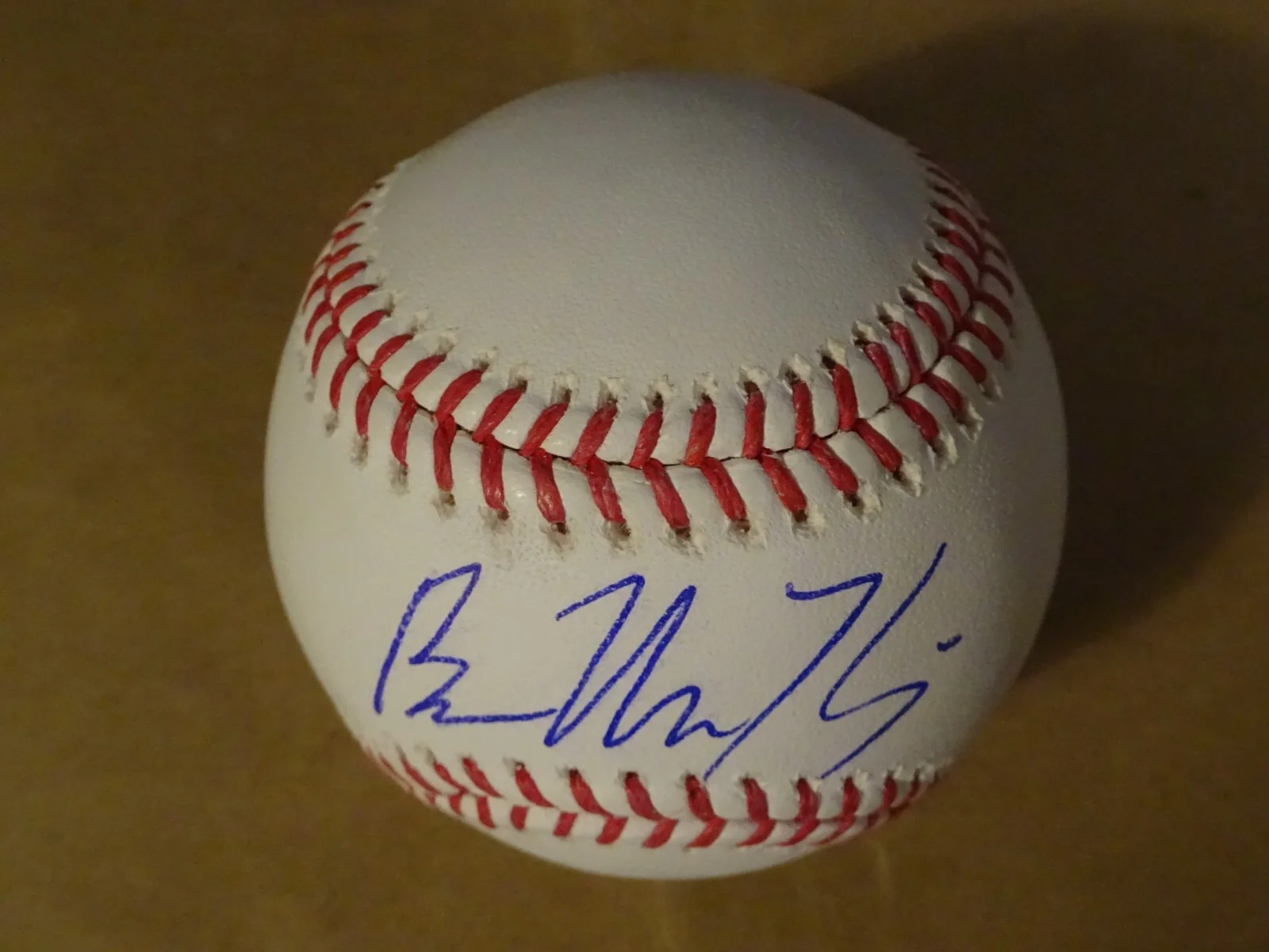 Ben McKenzie — Signed Ben McKenzie Autographed Baseball The OC & Gotham Beckett BAS COA, изображение 2