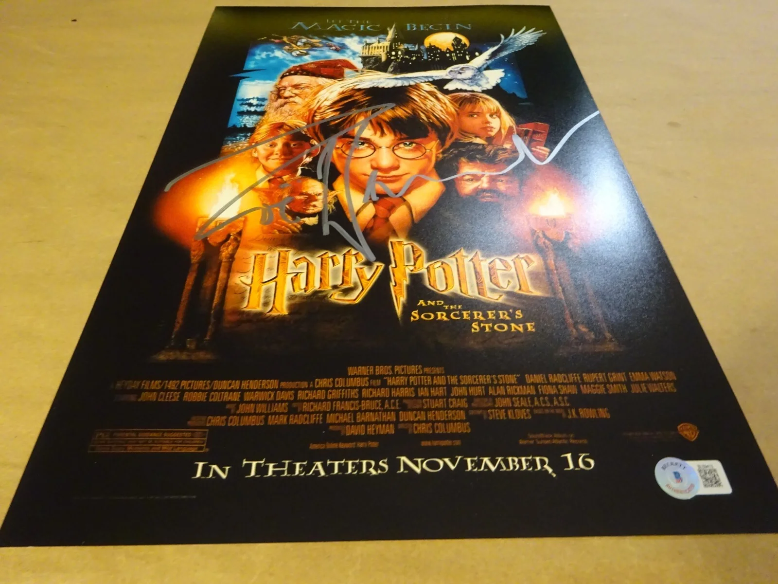 Zoe Wanamaker — Signed Zoe Wanamaker Autographed Harry Potter 11"x17" Photo Beckett BAS COA, изображение 2