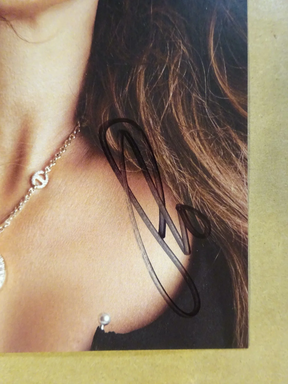 Autographed Jennifer Lopez Signed This Is Me 5"x7" Art Card Beckett BAS COA, изображение 3