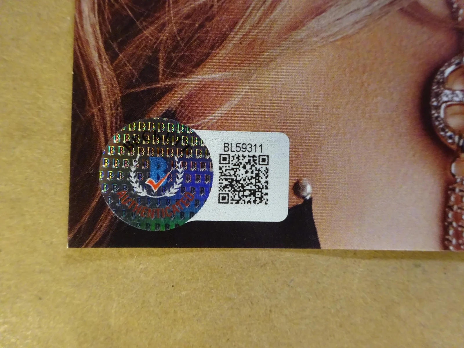 Autographed Jennifer Lopez Signed This Is Me 5"x7" Art Card Beckett BAS COA, изображение 5