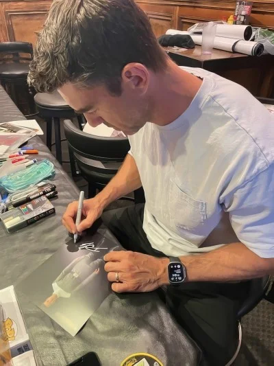 Daniel Stevens autographed 8x10 Photo COA, image 2