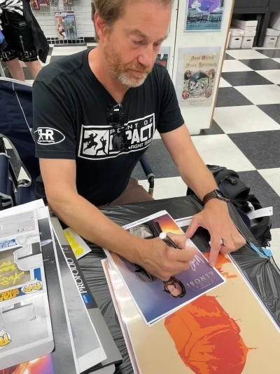 Warren Proulx Jr. autographed 8x10 Photo COA, изображение 2