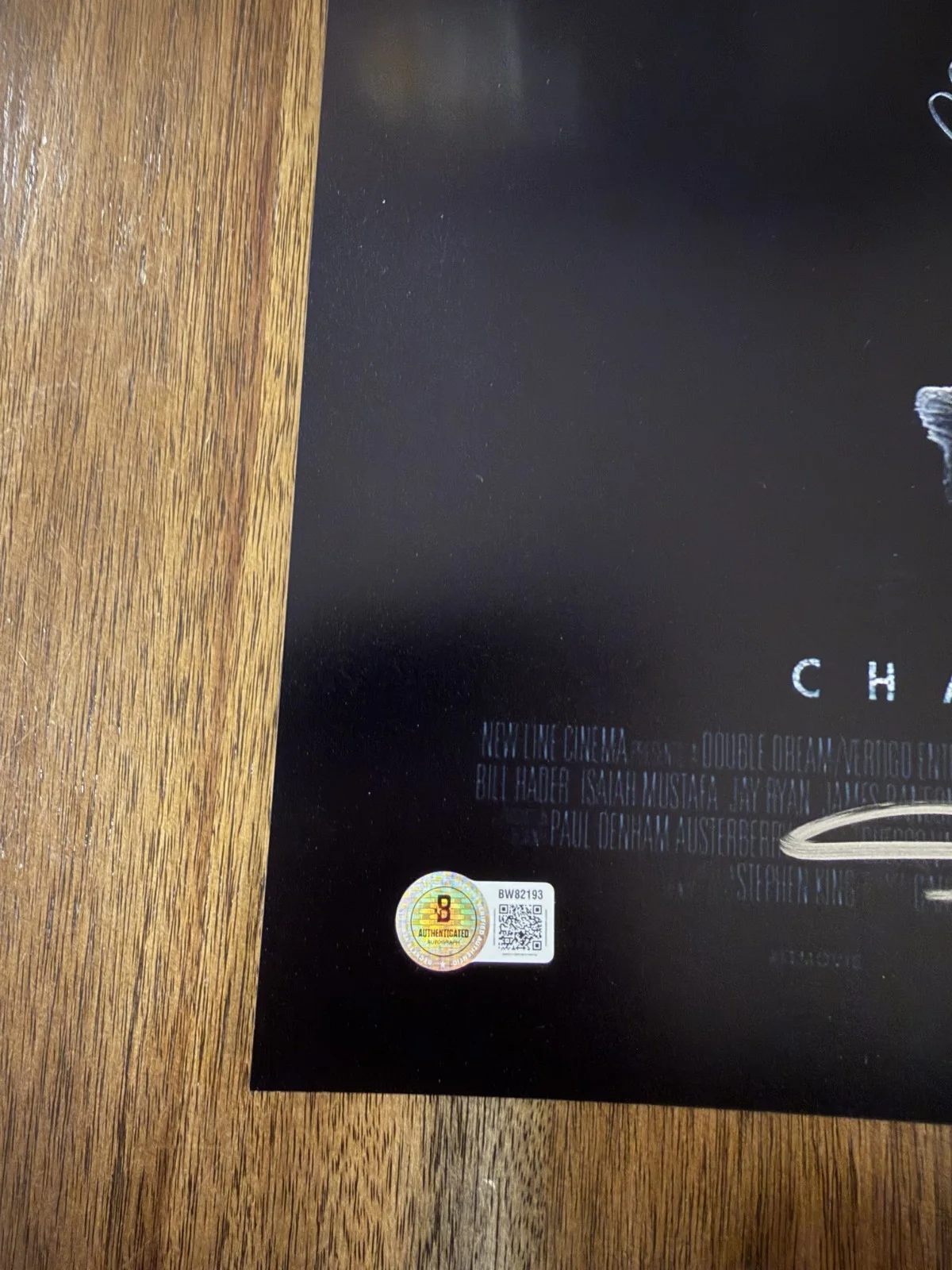 Andy Muschietti ‘It: Chapter Two' Director Signed 12x18 Photo Beckett 2, изображение 2