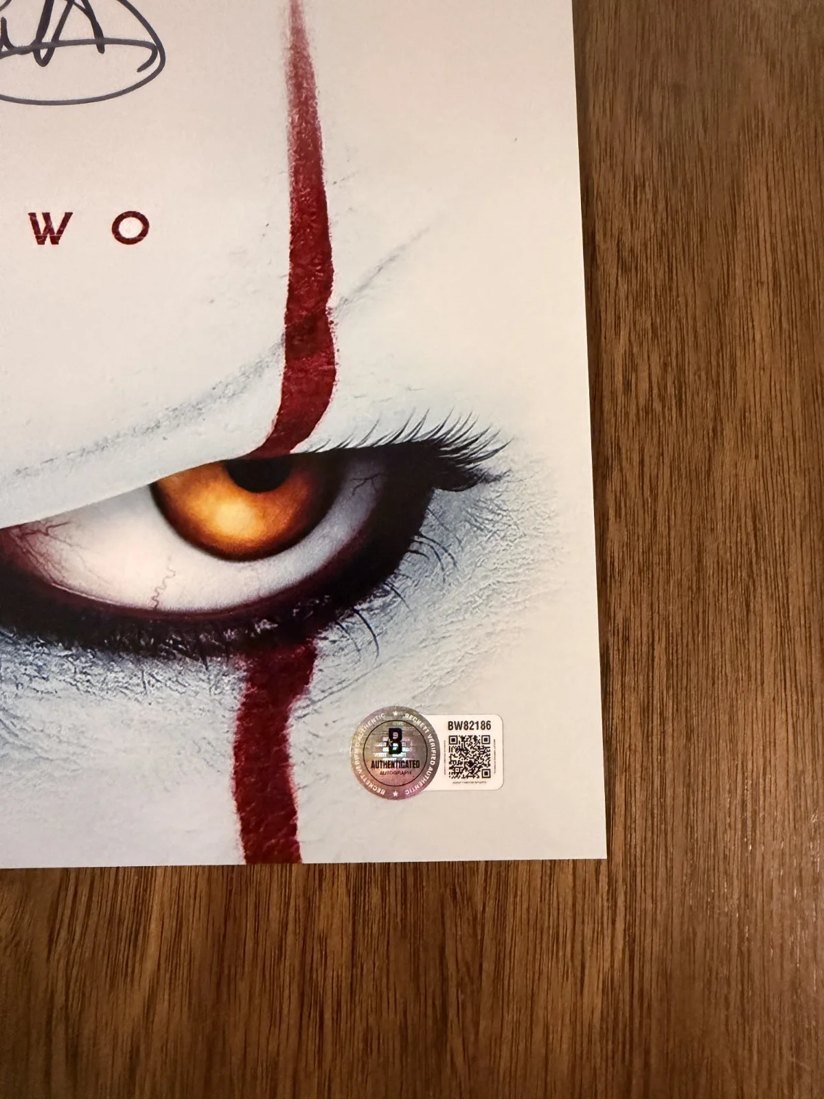 Andy Muschietti ‘It: Chapter Two' Director Signed 12x18 Photo Beckett 2, изображение 2