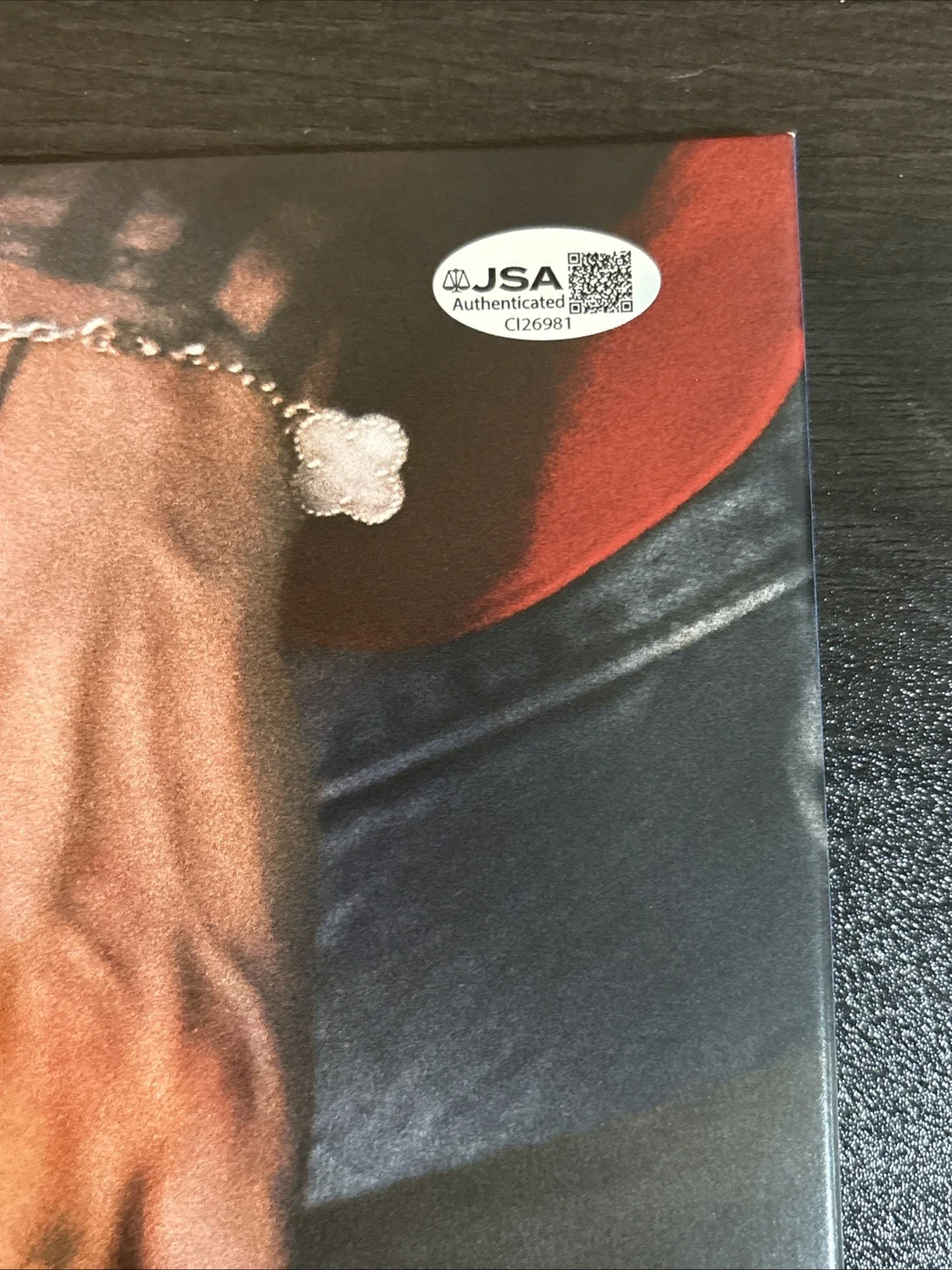 Machine Gun Kelly MGK Signed Auto Lost Americana Clear Record Rare Vinyl JSA COA, image 4