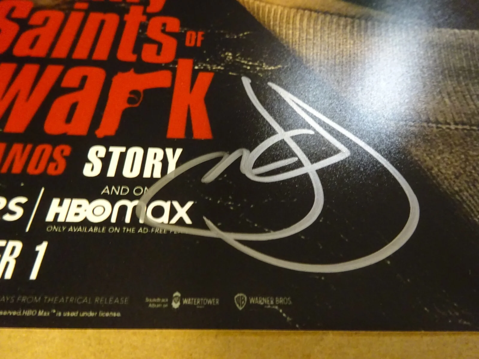 Leslie Odom Jr — Signed Leslie Odom Jr. Autographed Many Saints Of Newark 11"x17" Photo BAS COA, изображение 4
