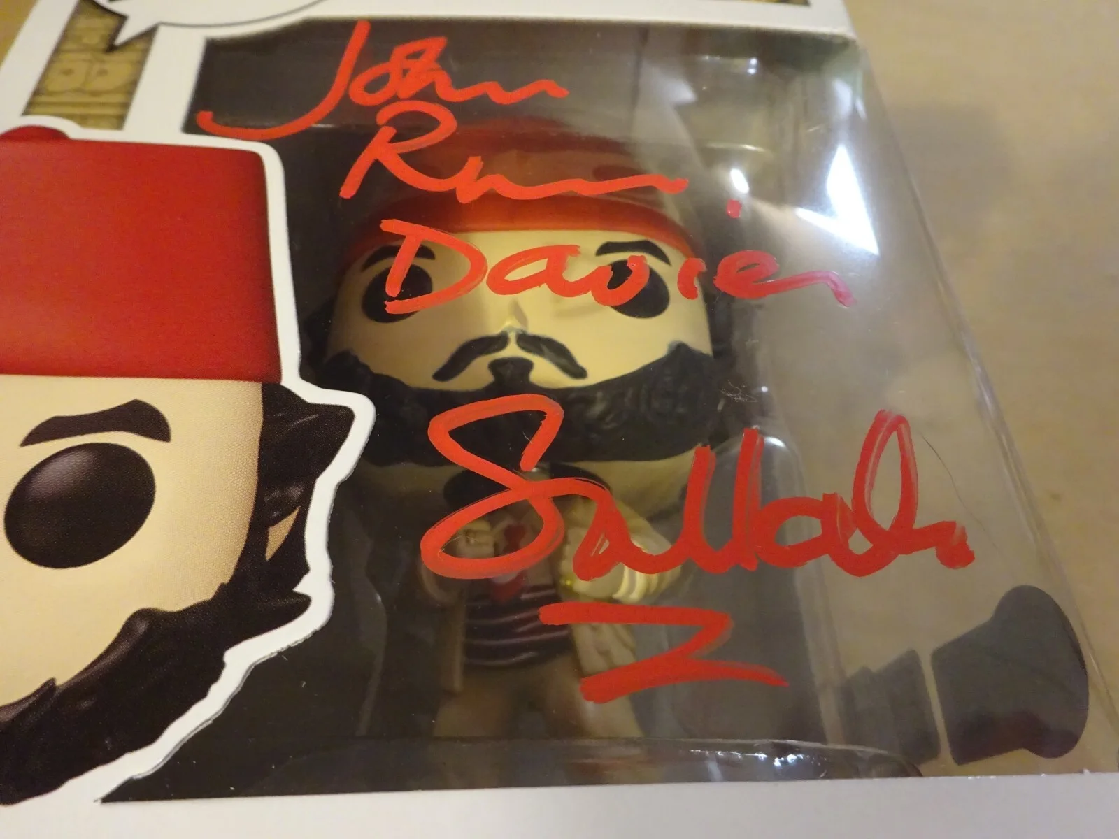 John Rhys-Davies — Signed John Rhys-Davies Autographed Sallah Indiana Jones Pop Beckett BAS COA, изображение 4