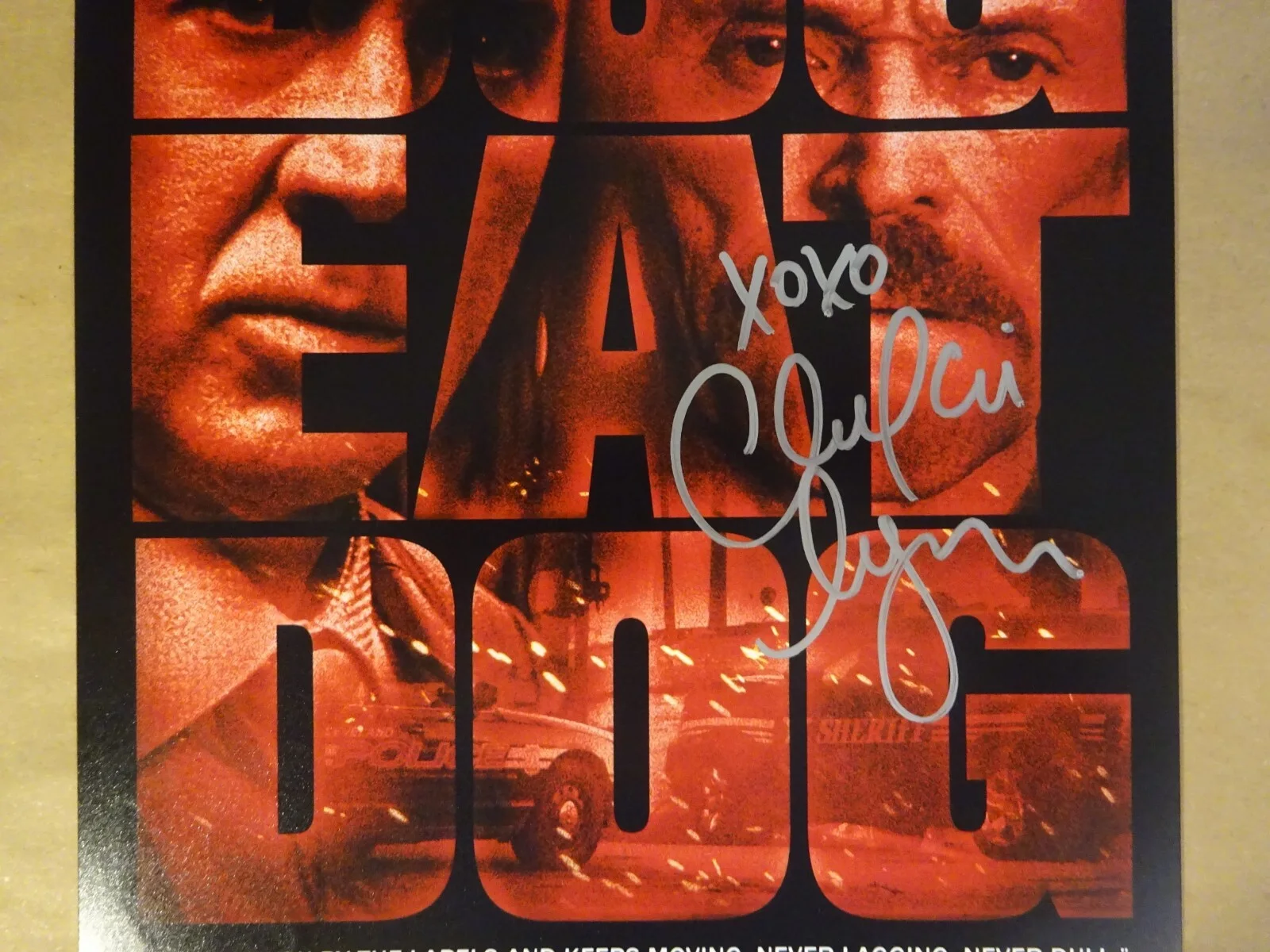 Chelcie Lynn — Signed Chelcie Lynn Autographed Dog Eat Dog 11"x17" Photo Beckett BAS COA, изображение 3