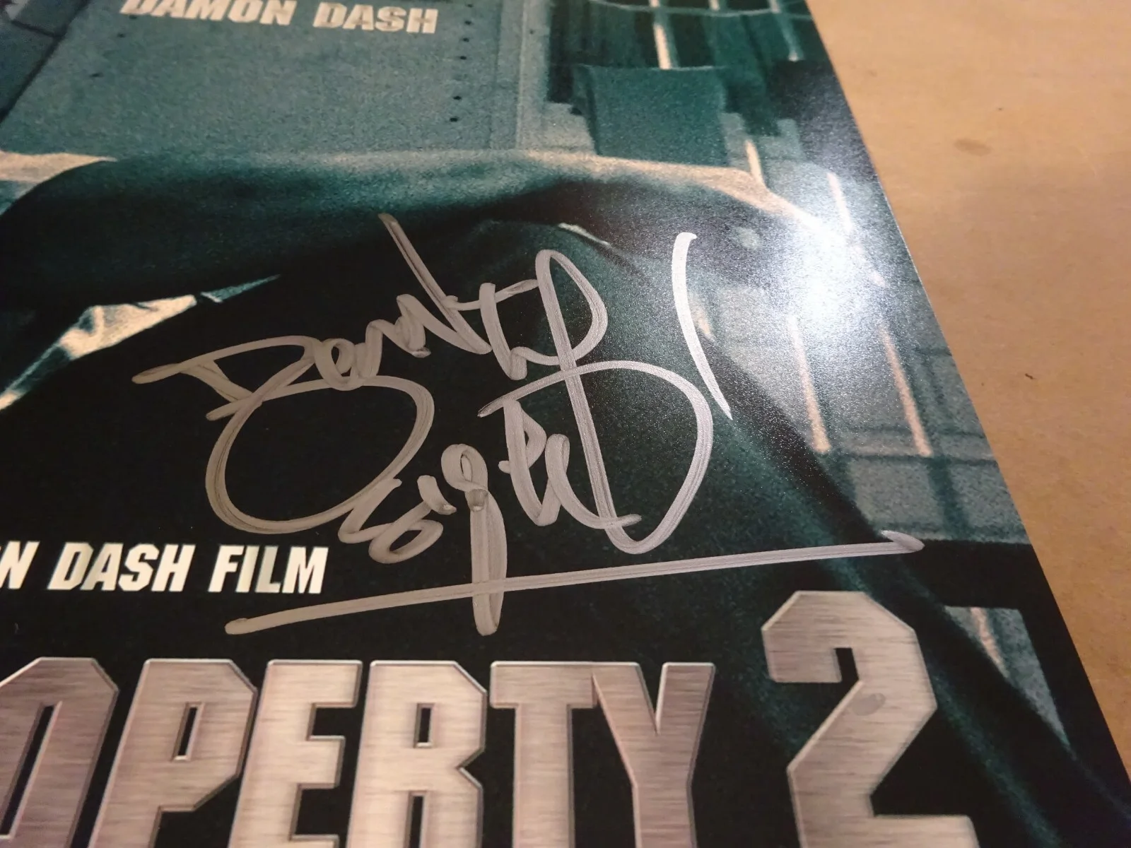 Beanie Sigel — Signed Beanie Sigel Autographed State Property 2 11"x17" Photo Beckett BAS COA, изображение 4