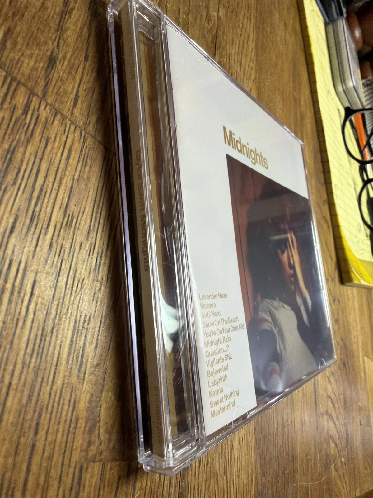Taylor Swift Signed w/ SEPARATE HEART Midnights Mahogany Edition Photo CD Album, изображение 4
