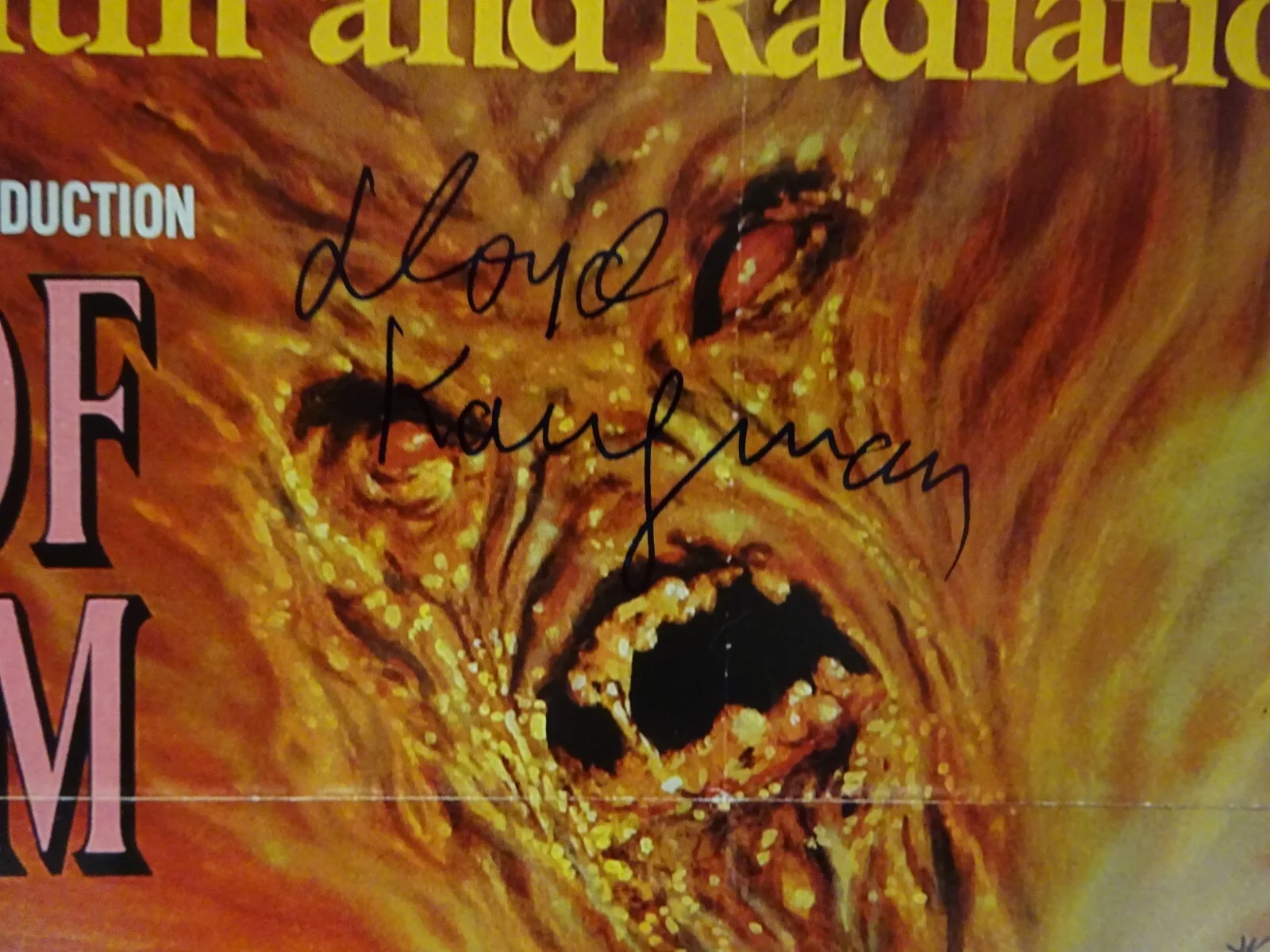 Lloyd Kaufman — Signed Lloyd Kaufman Autographed Class Of Nuke Em High 11"x17" Photo BAS COA, изображение 4