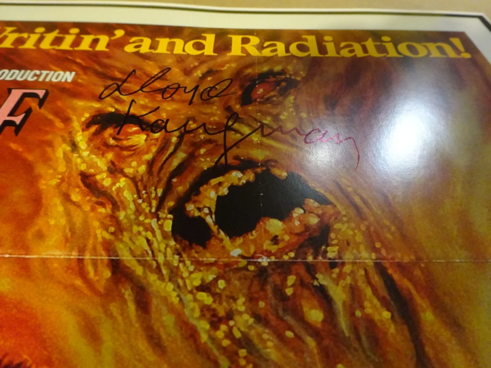 Lloyd Kaufman — Signed Lloyd Kaufman Autographed Class Of Nuke Em High 11"x17" Photo BAS COA, изображение 5