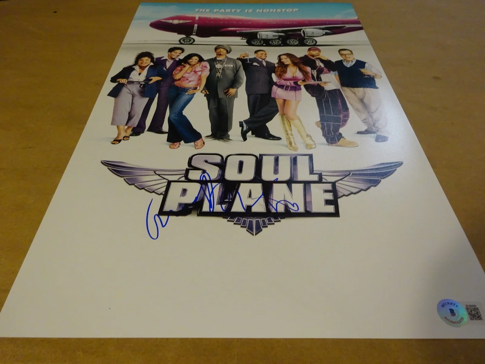 D.L. Hughley — Signed D L Hughley Autographed Soul Plane 11"x17" Photo Beckett BAS COA, изображение 2