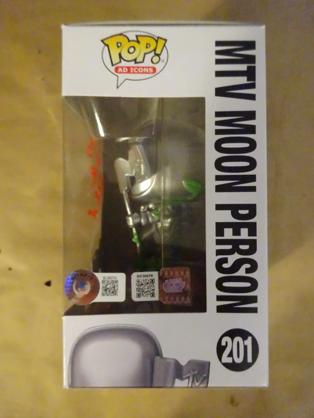 Signed Paula Abdul Autographed MTV Moon Person Funko Pop Figure Beckett BAS COA, image 5