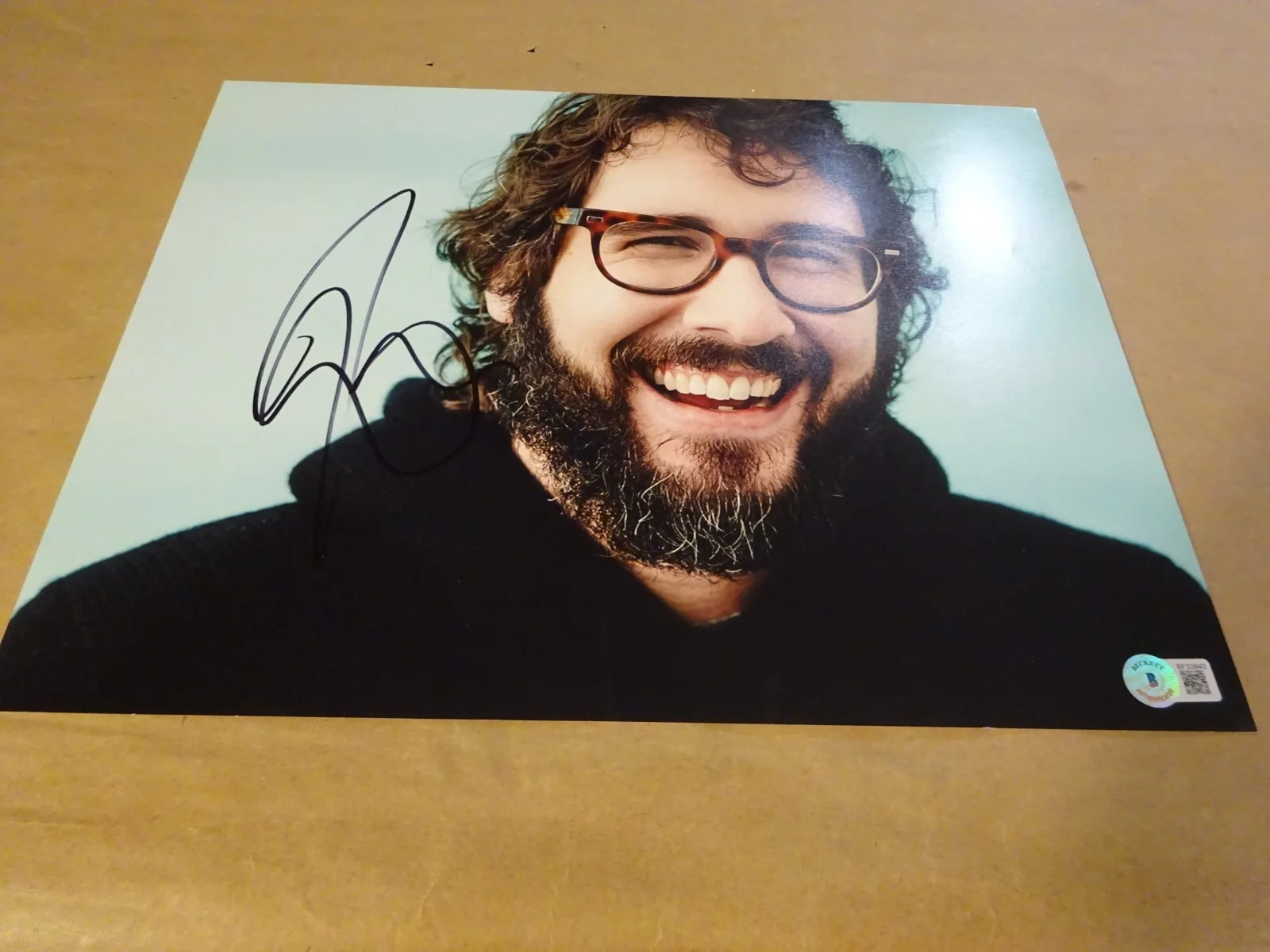 Autographed Josh Groban Signed 11"x14" Photo Beckett BAS COA, image 2