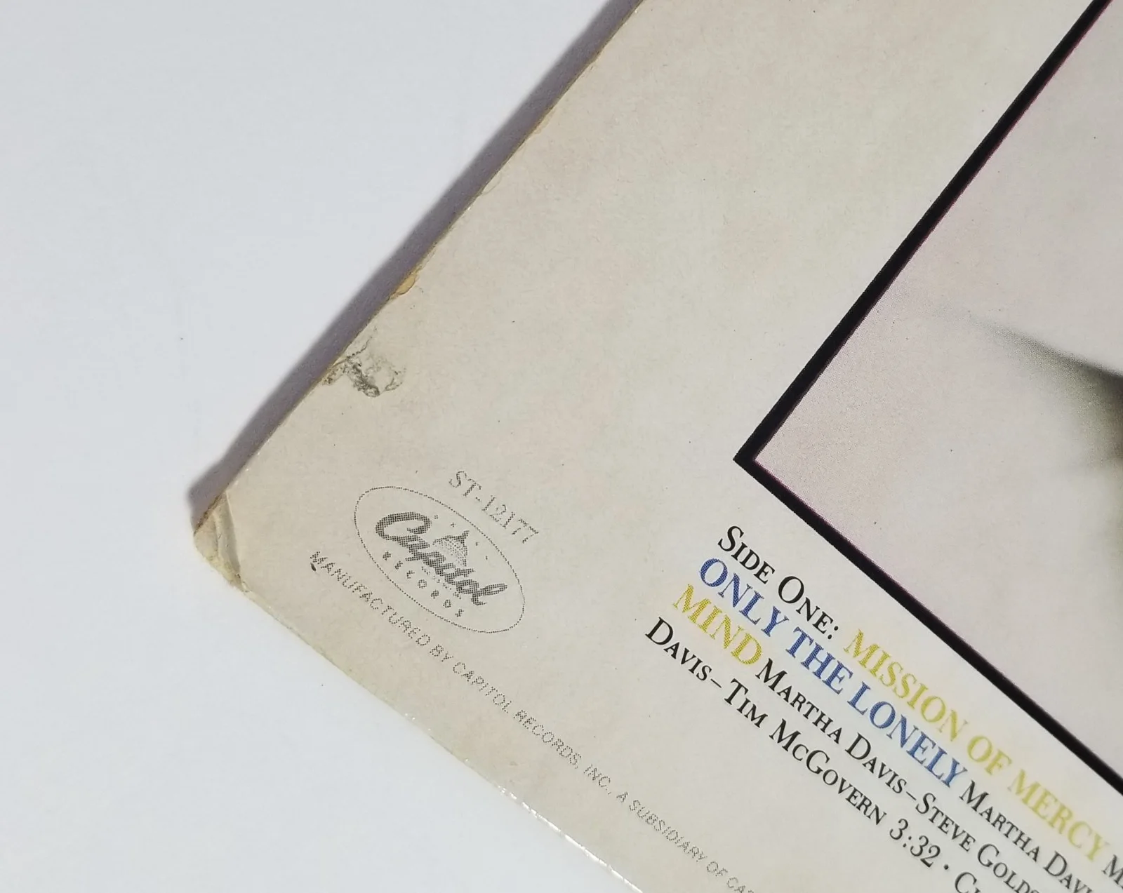 Martha Davis of The Motels hand SIGNED All Four One Record Vinyl COA Autographed, image 4