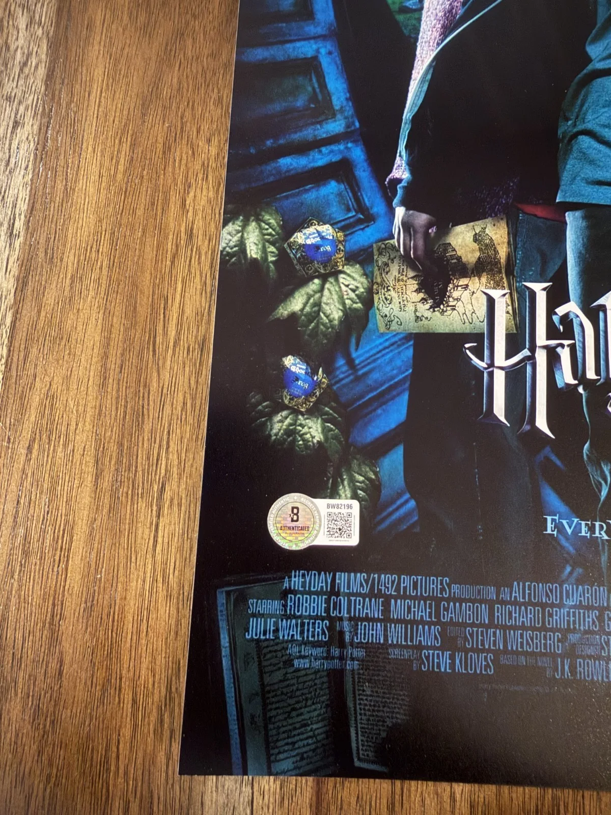 Alfonso Cuaron ‘Harry Potter’ Director Signed 12x18 Photo Beckett, image 2