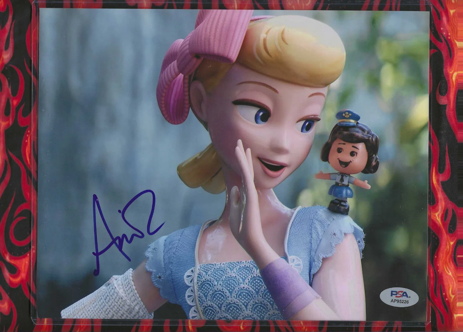 Annie Potts — Disney Pixar Toy Story Bo Peep Annie Potts Signed 8x10 Photo (PSA) Ghostbusters