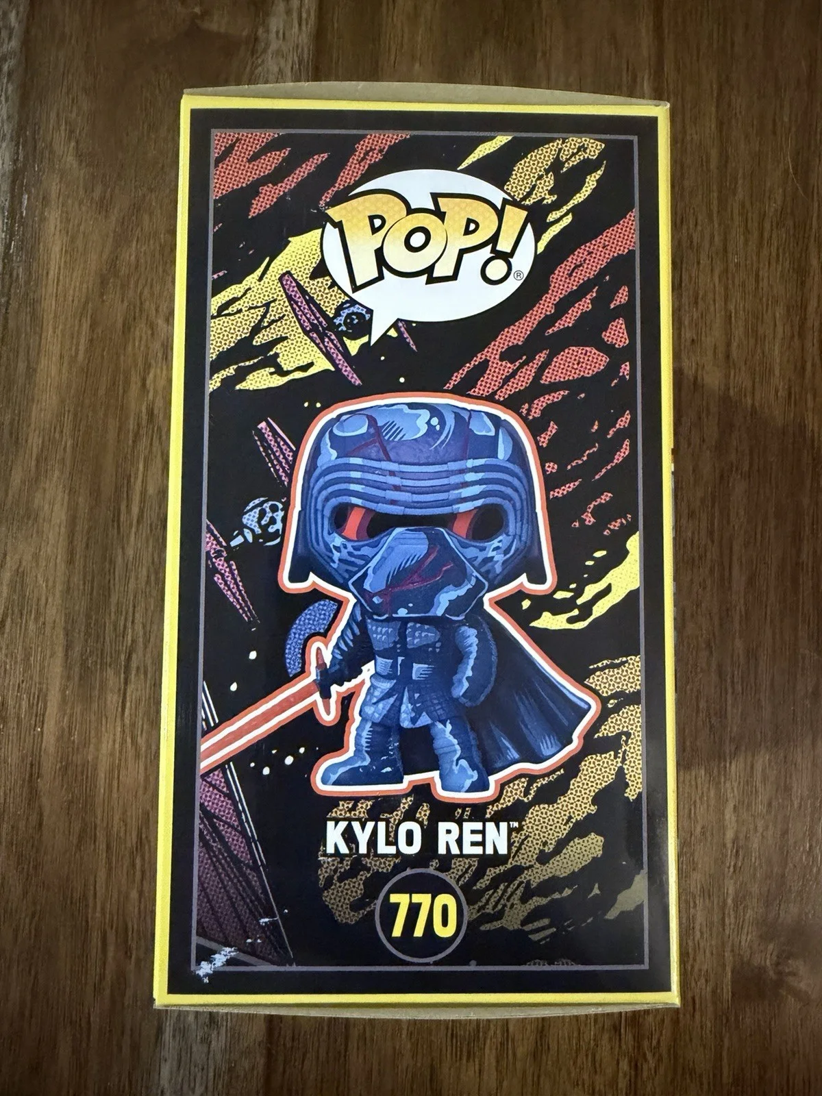 Christian Slater — Christian Slater ‘Star Wars’ Signed ‘Kylo Ren’ Funko Pop Vinyl Figure Beckett, изображение 4