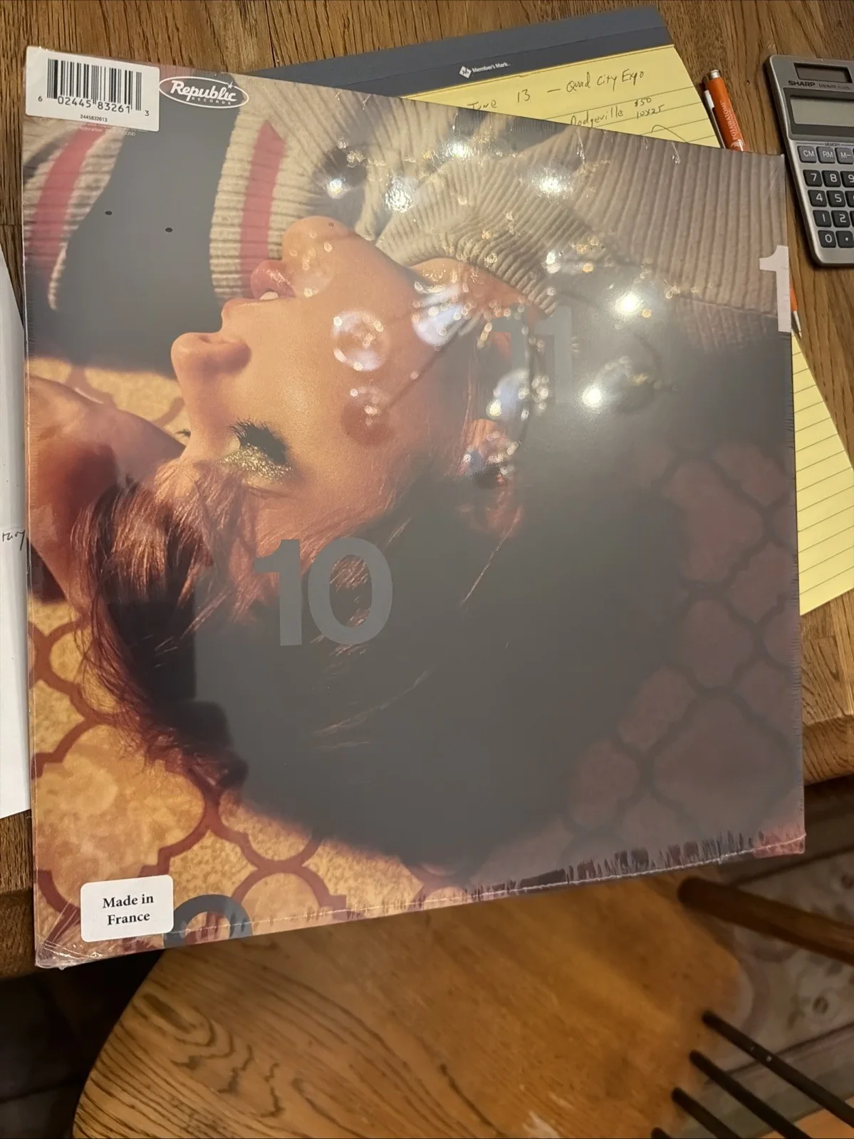 Taylor Swift Midnights Jade Green Signed Vinyl, Rare, image 5