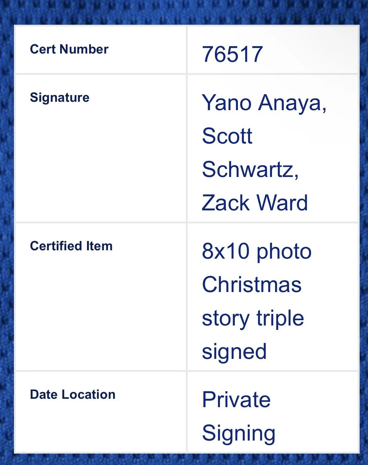 Grover Dill, Flick, Farcus — A Christmas Story Cast Signed 8x10 Photo Prime Time Cert Flick, Farkus, Dill, изображение 4