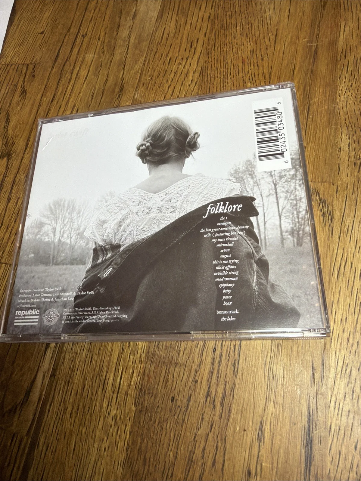 Taylor Swift Folklore CD SIGNED Limited Edition Booklet Swifties United States, изображение 2