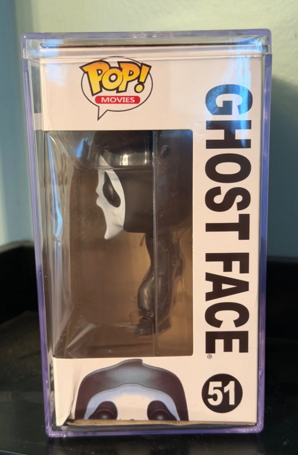 Skeet Ulrich — Skeet Ulrich Signed Autographed Ghost Face Scream Pop Funko #51 Hard Case PROOF!, image 5