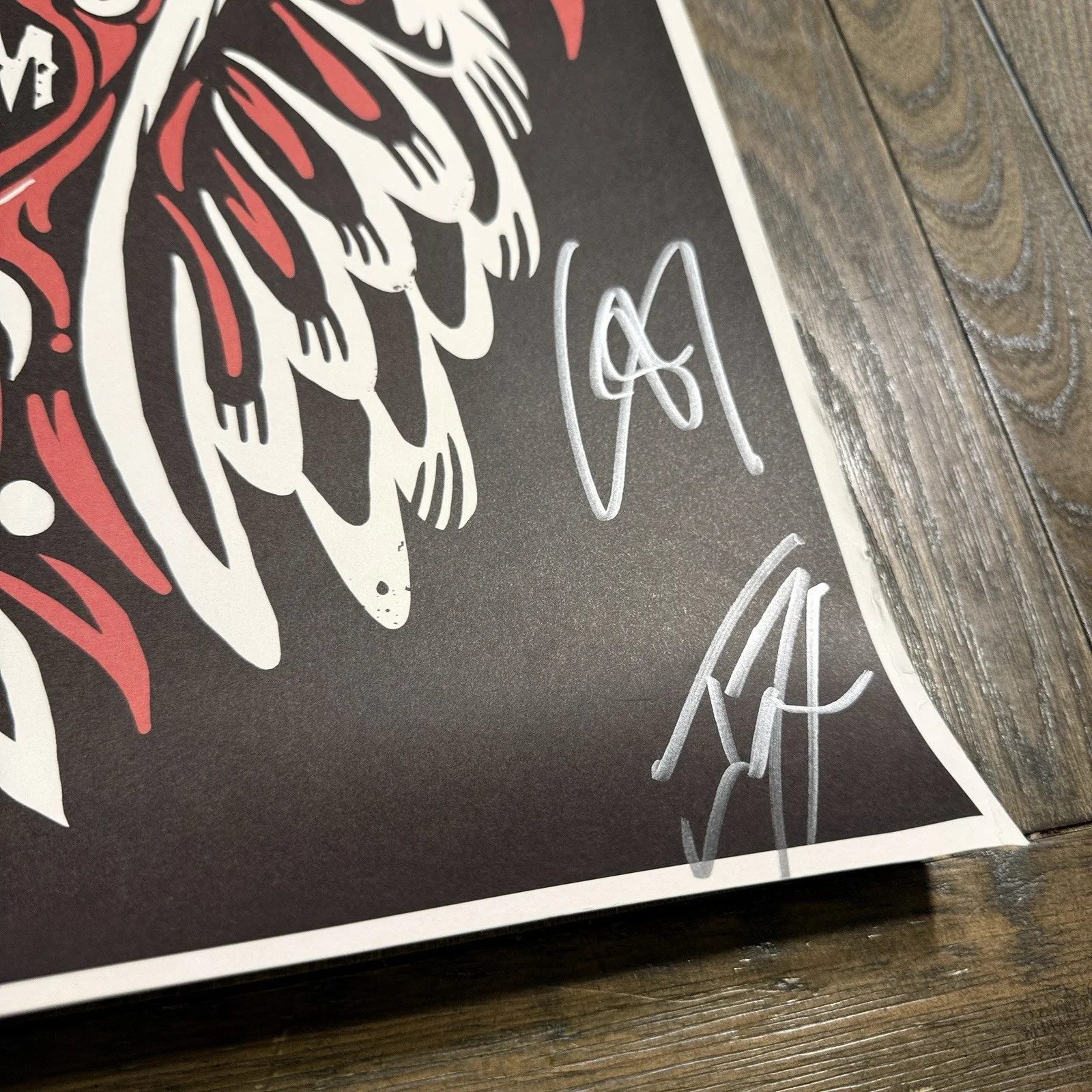 Halestorm Signed Band Poster 18x24 Autographed Lzzy Hale Joe Hottinger, image 2