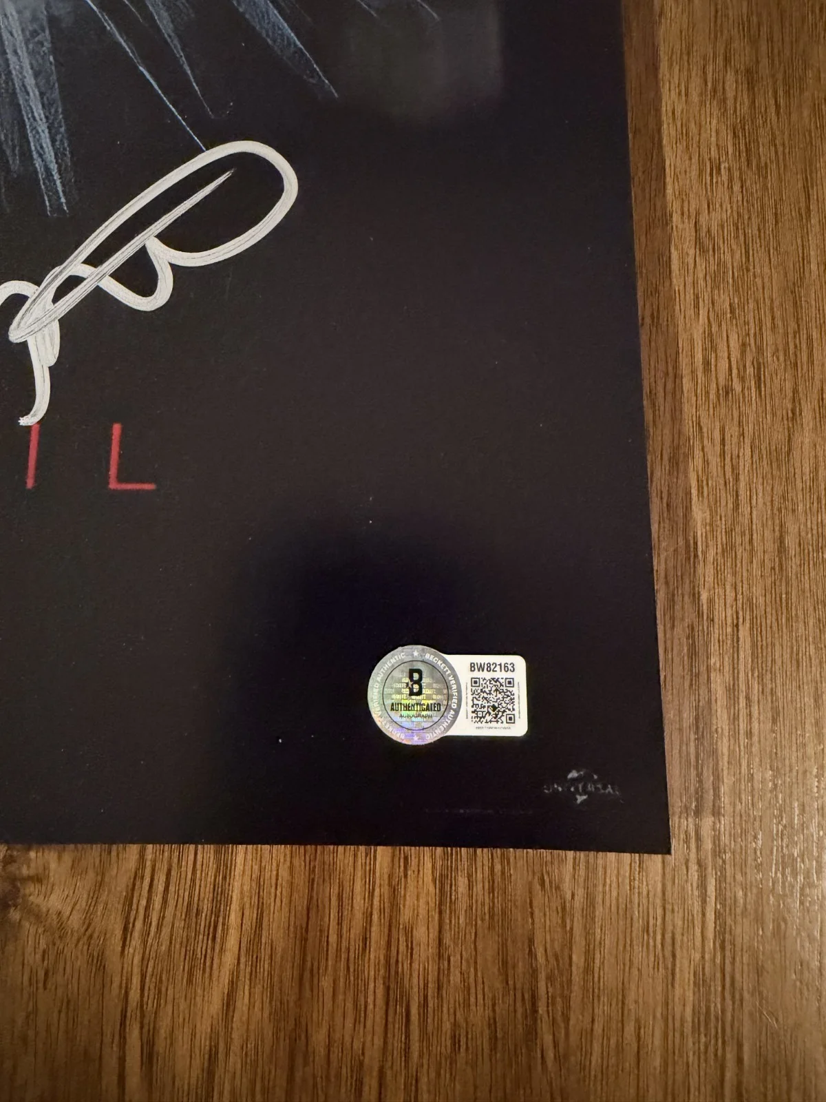 Matt Bettinelli-Olpin & Tyler Gillett ‘Abigail’ Signed 12x18 Photo Beckett, изображение 2