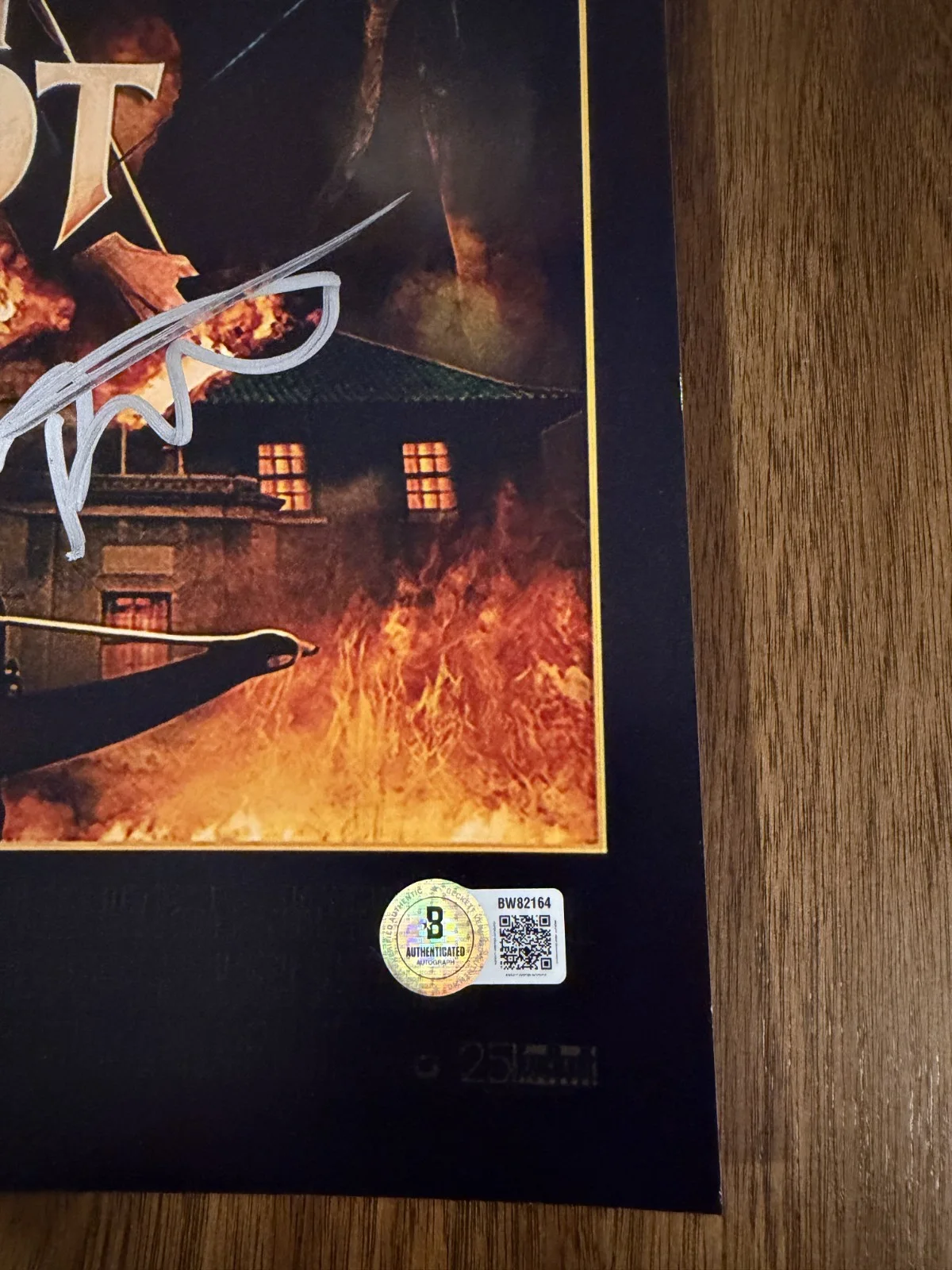 Matt Bettinelli-Olpin & Tyler Gillett ‘Ready Or Not’ Signed 12x18 Photo Beckett, изображение 2