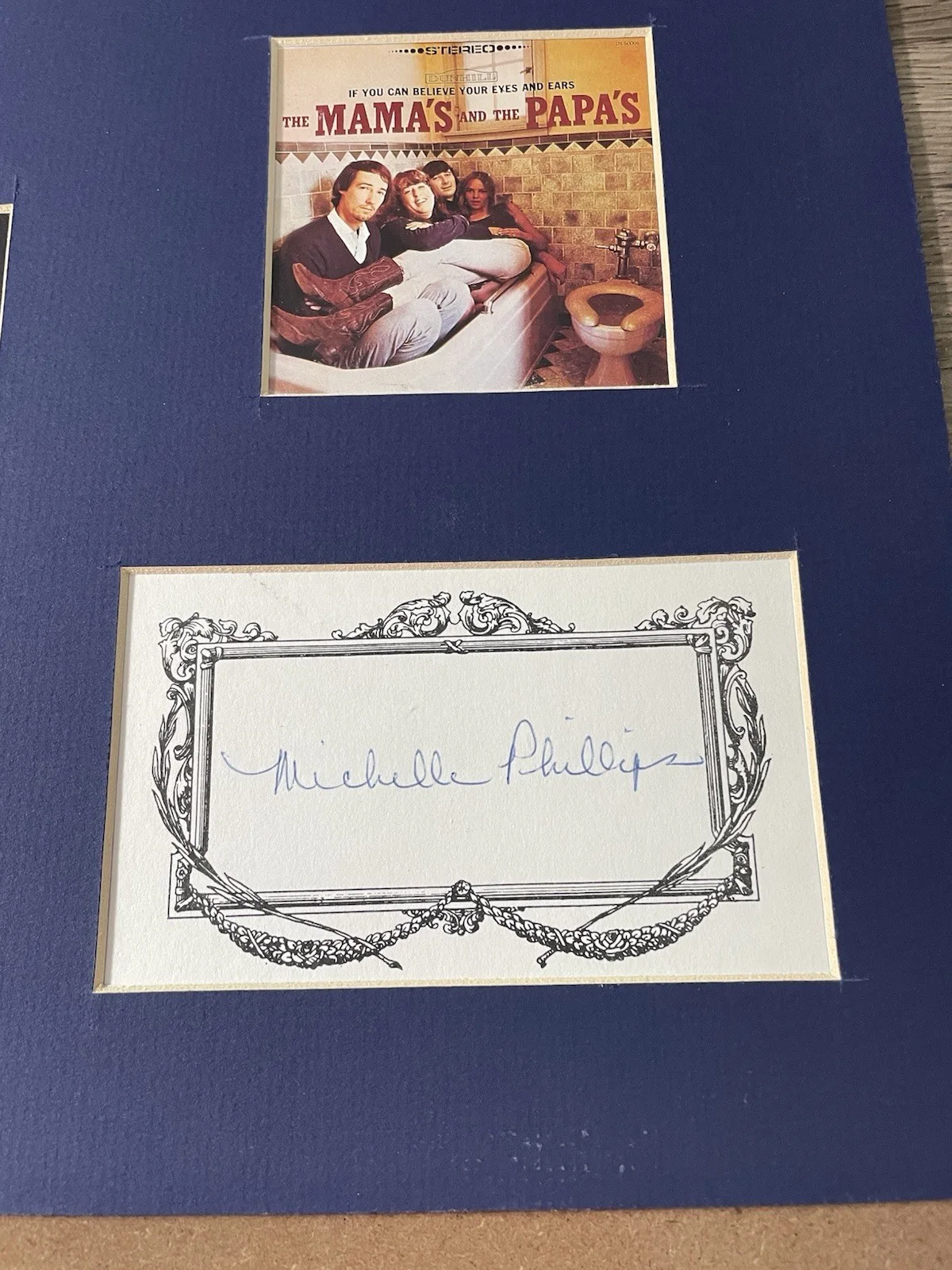 MICHELLE PHILLIPS (The Mamas & The Papas) Signed/Autographed, image 2