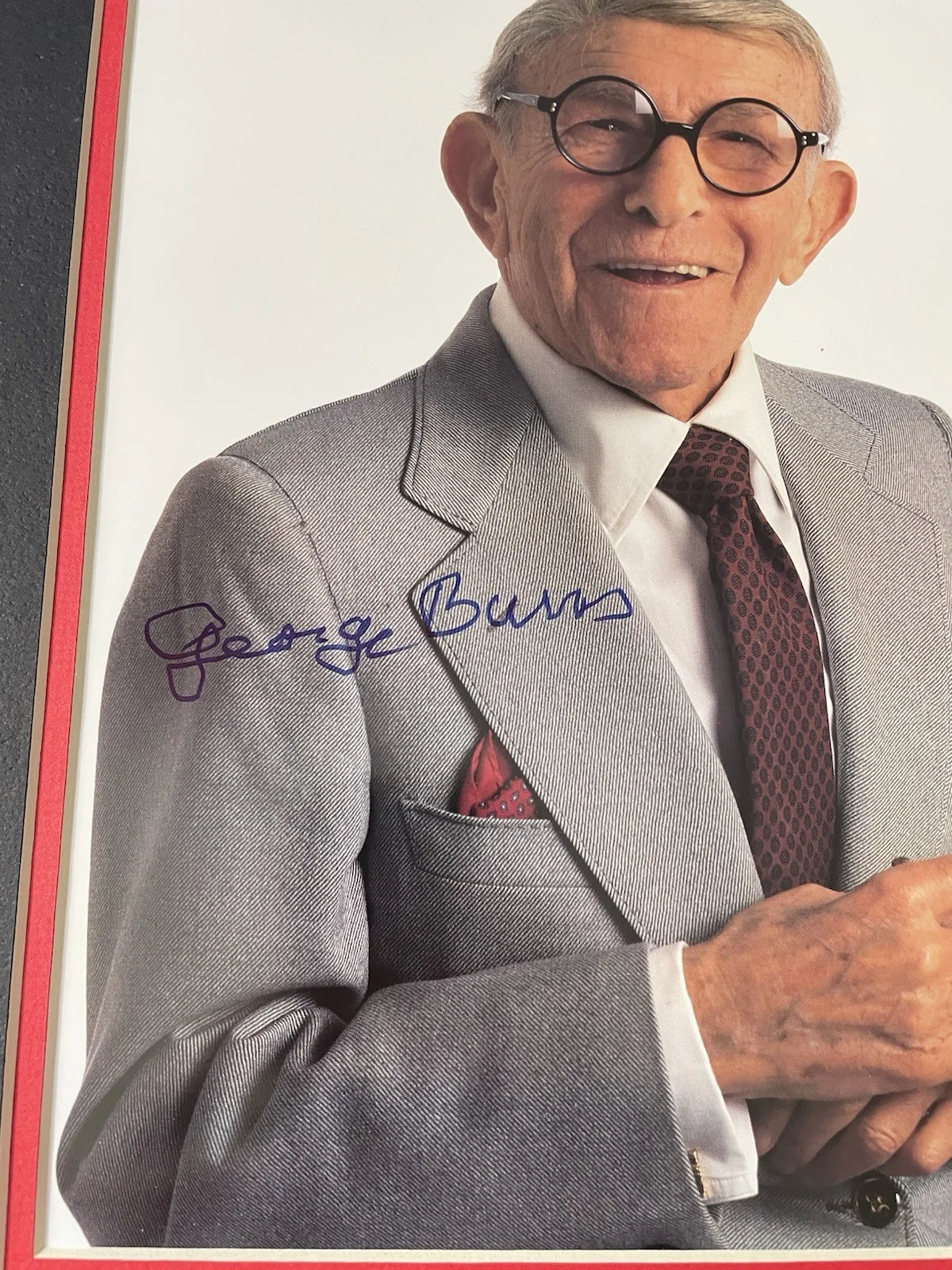 George Burns — George Burns Autograph Signed 8x10 Photo w/ COA LE #’D /2500, изображение 3