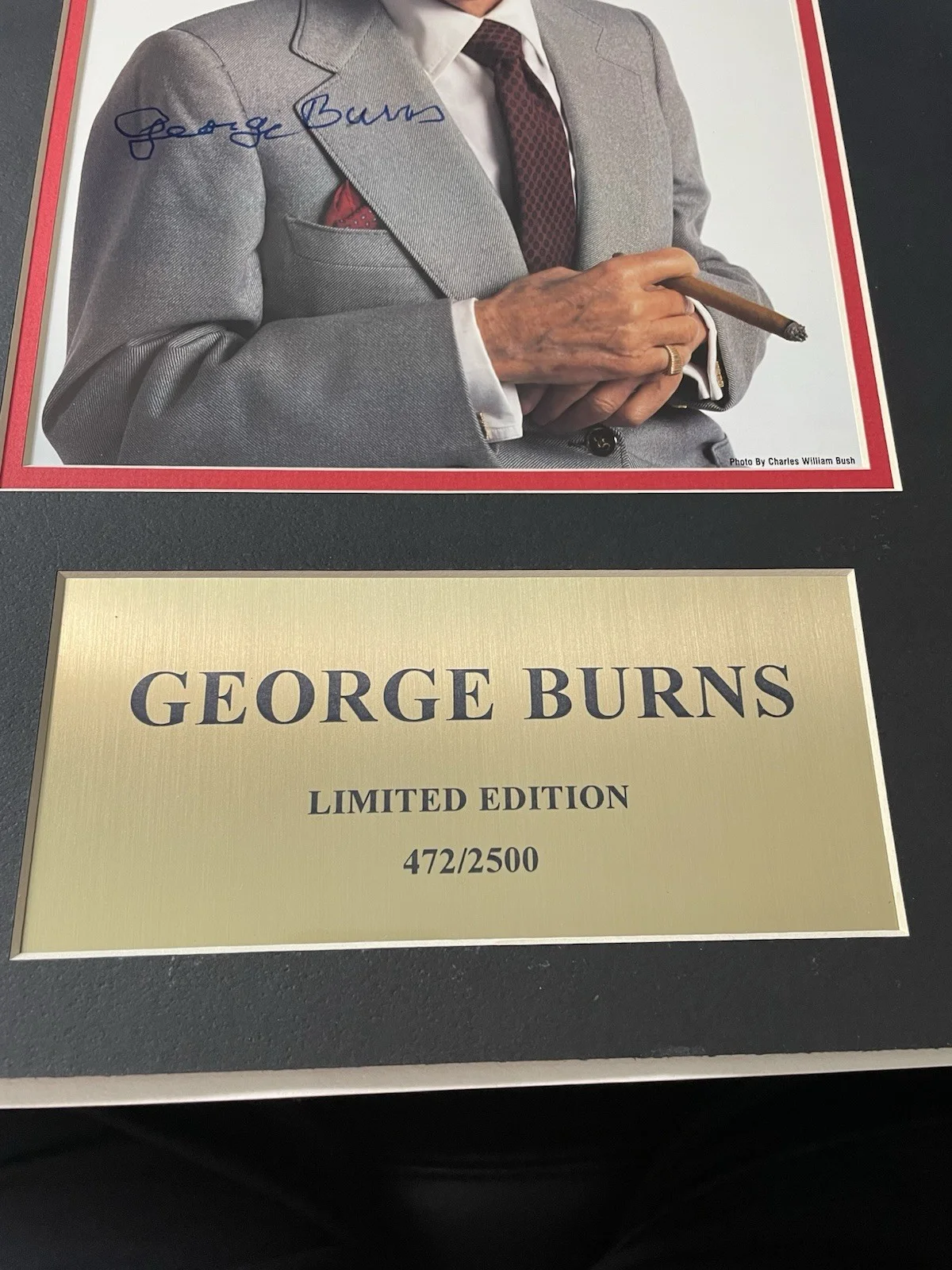 George Burns — George Burns Autograph Signed 8x10 Photo w/ COA LE #’D /2500, изображение 4