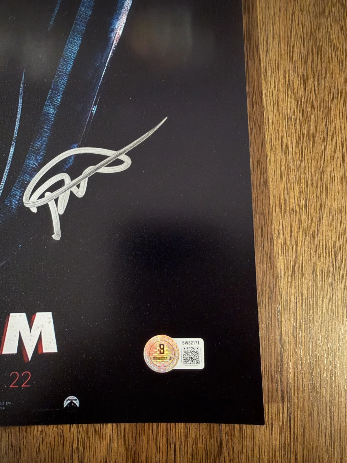 Matt Bettinelli-Olpin & Tyler Gillett ‘Scream’ Signed 12x18 Photo Beckett, изображение 2