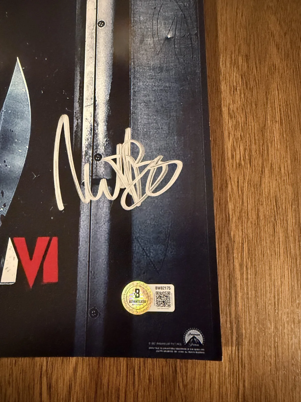Matt Bettinelli-Olpin & Tyler Gillett ‘Scream VI’ Signed 12x18 Photo Beckett 6, изображение 2