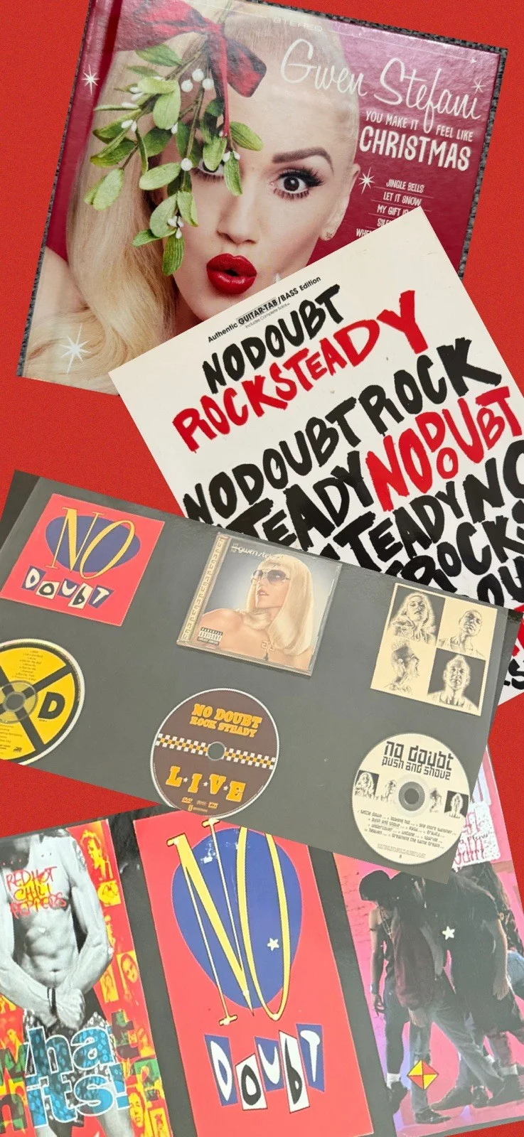 Huge No Doubt Memorabilia Collection Signed Return of Saturn KROQ 90s Rare OC, изображение 3