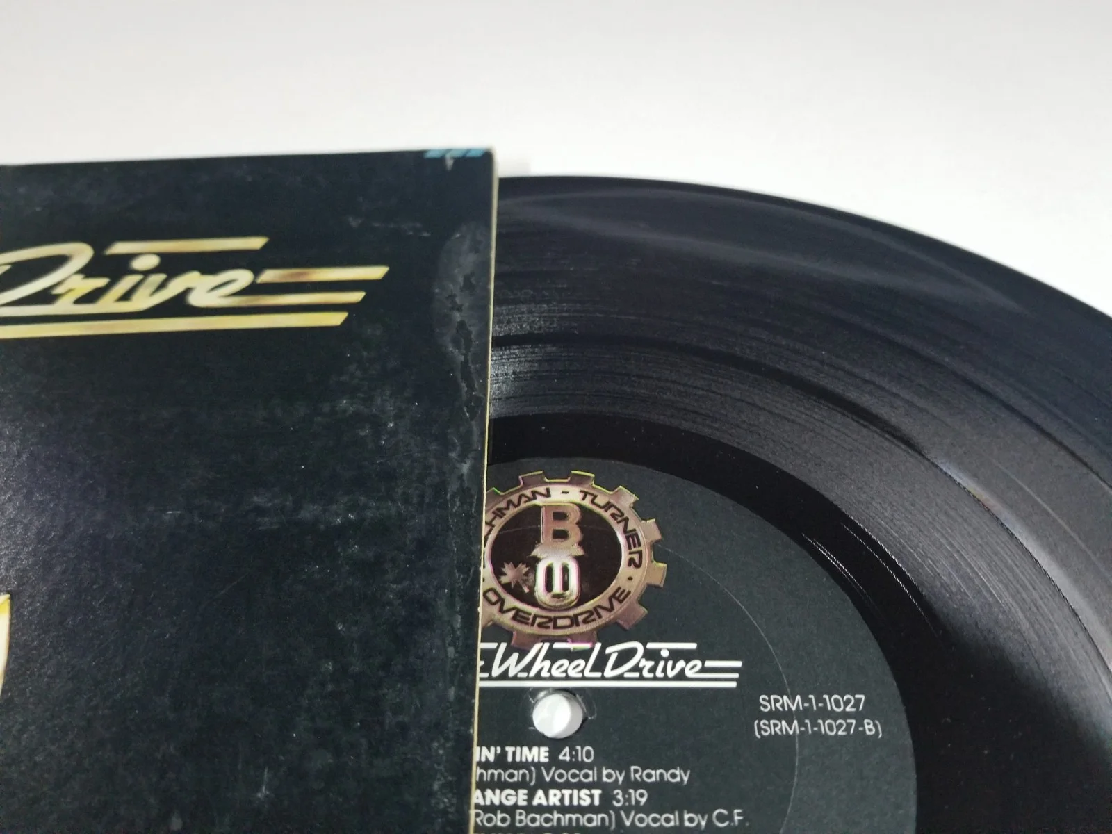 Randy Bachman of Bachman-Turner Overdrive BTO SIGNED Four Wheel Drive Vinyl COA, изображение 4